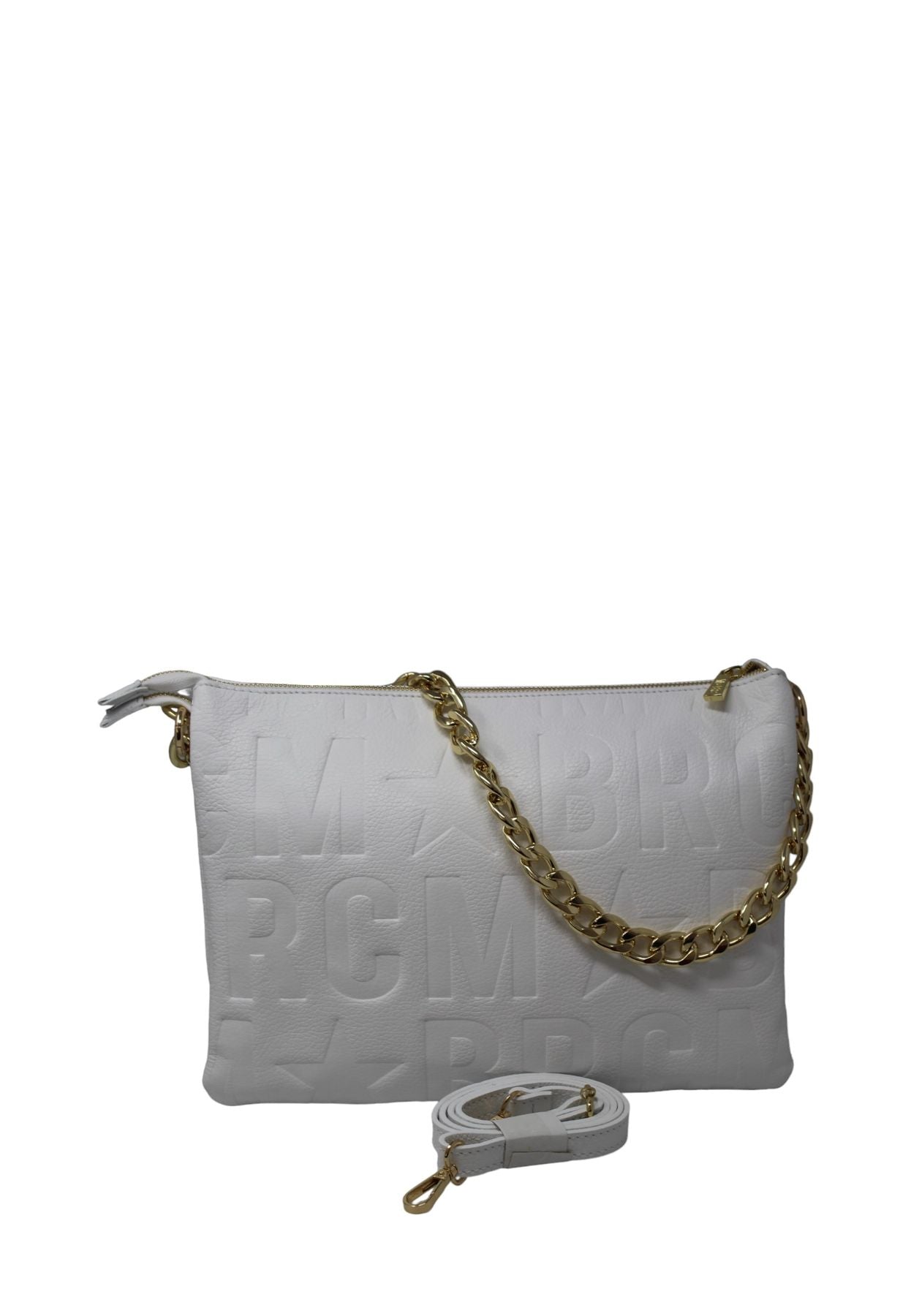 Borsa A Spalla Donna Mbrc Con Logo In Rilievo Macro Doll L256