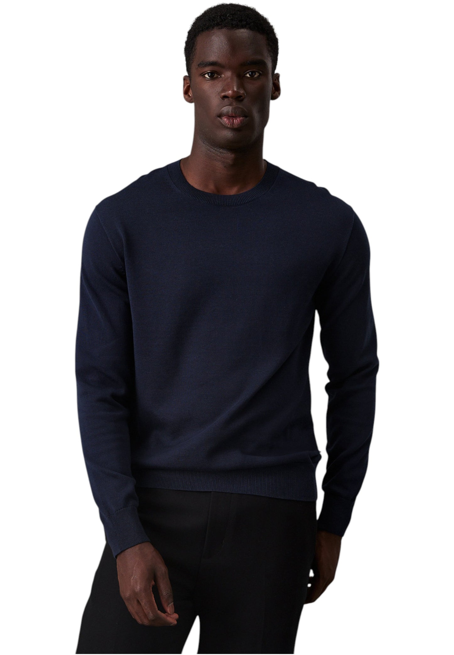 Maglione A Girocollo Uomo Calvin klein  Supima Cotton LV040BM343