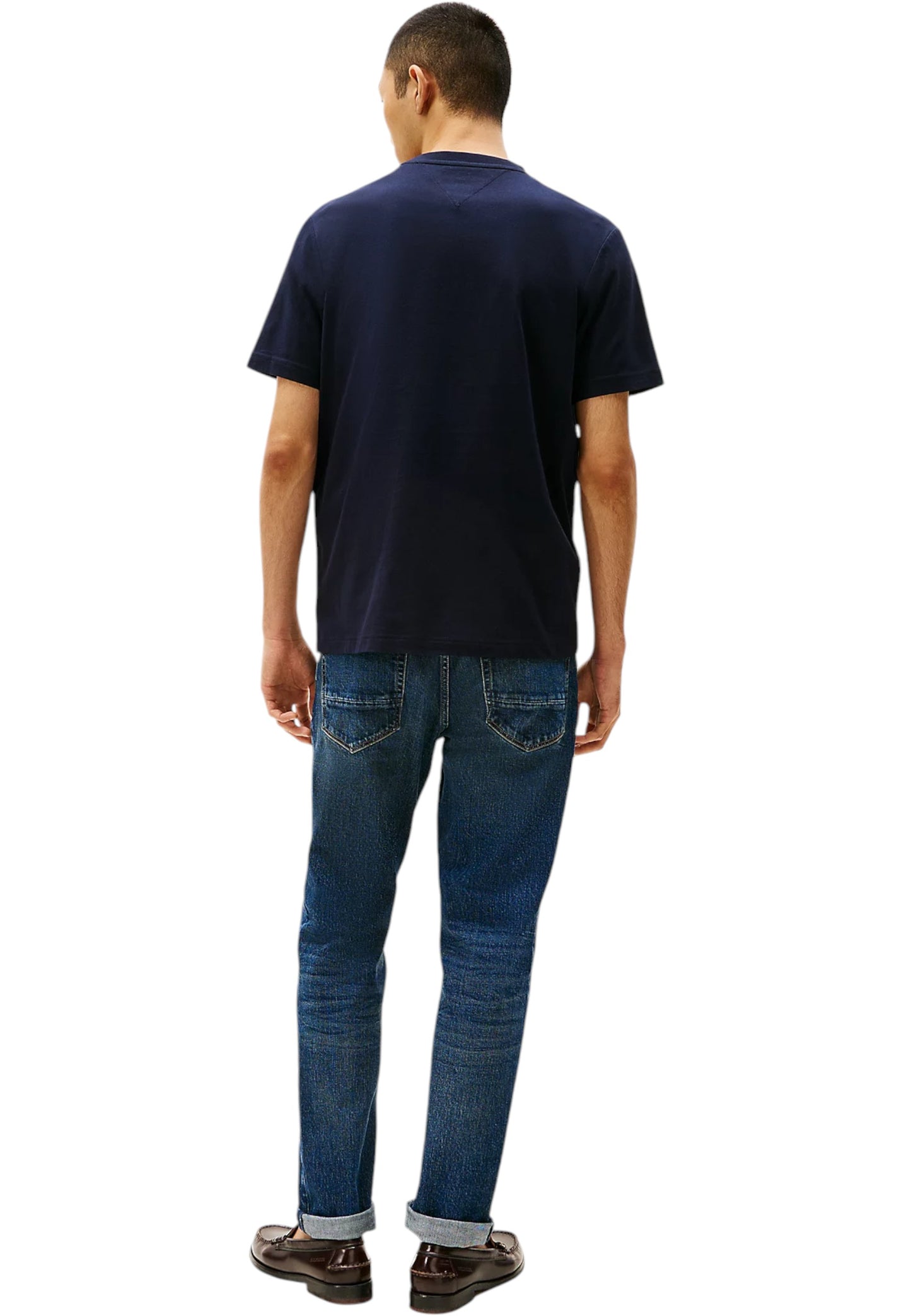 T-Shirt Manica Corta Uomo Tommy Hilfiger  Hilfiger Center Stack