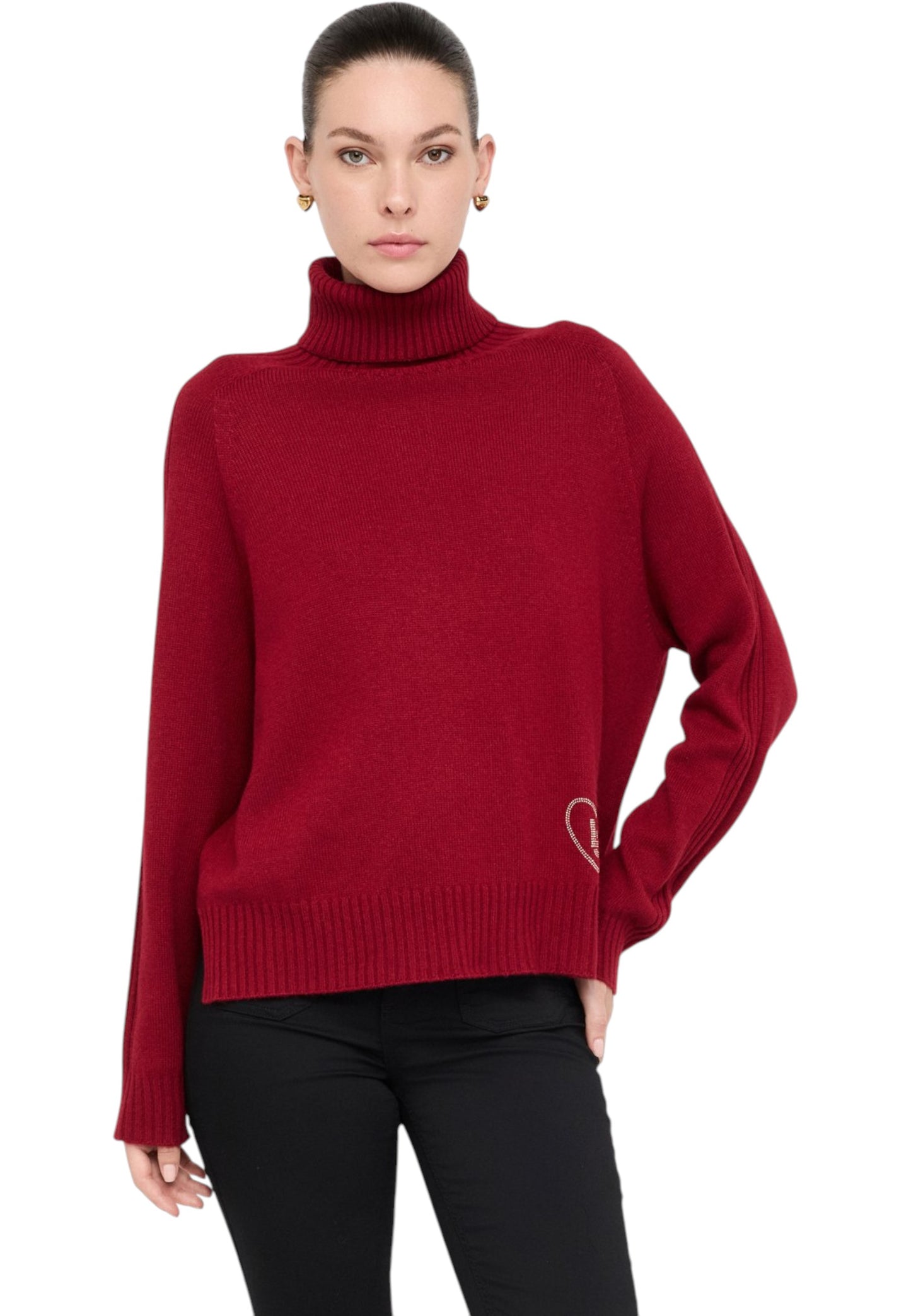 Maglione Collo Alto Donna Liu Jo MF5445MS76L