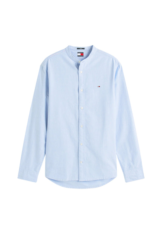 Camicia Manica lunga Uomo Tommy Jeans Coreana Tjm Essentl Regular Band DM0DM21690
