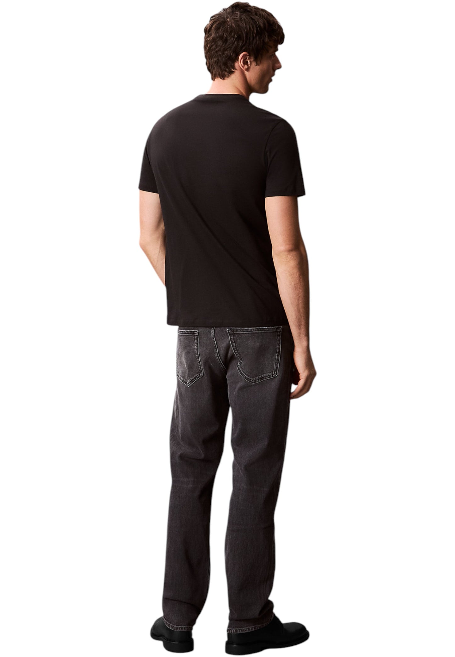 T-Shirt Manica Corta Uomo Calvin klein Jeans  30S Eu Ck Bh Logo LV04RC843G