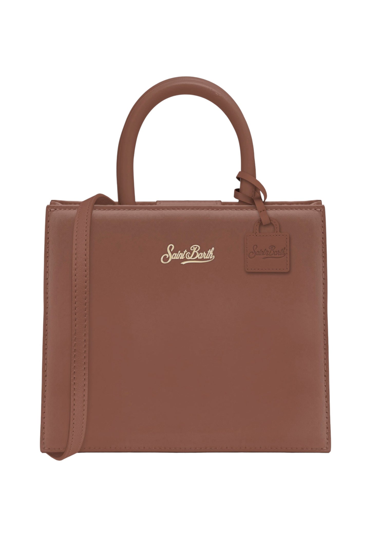 Borsa A Mano Donna Mc2 Saint Barth Leather Shop Bag Midi SHBM0001