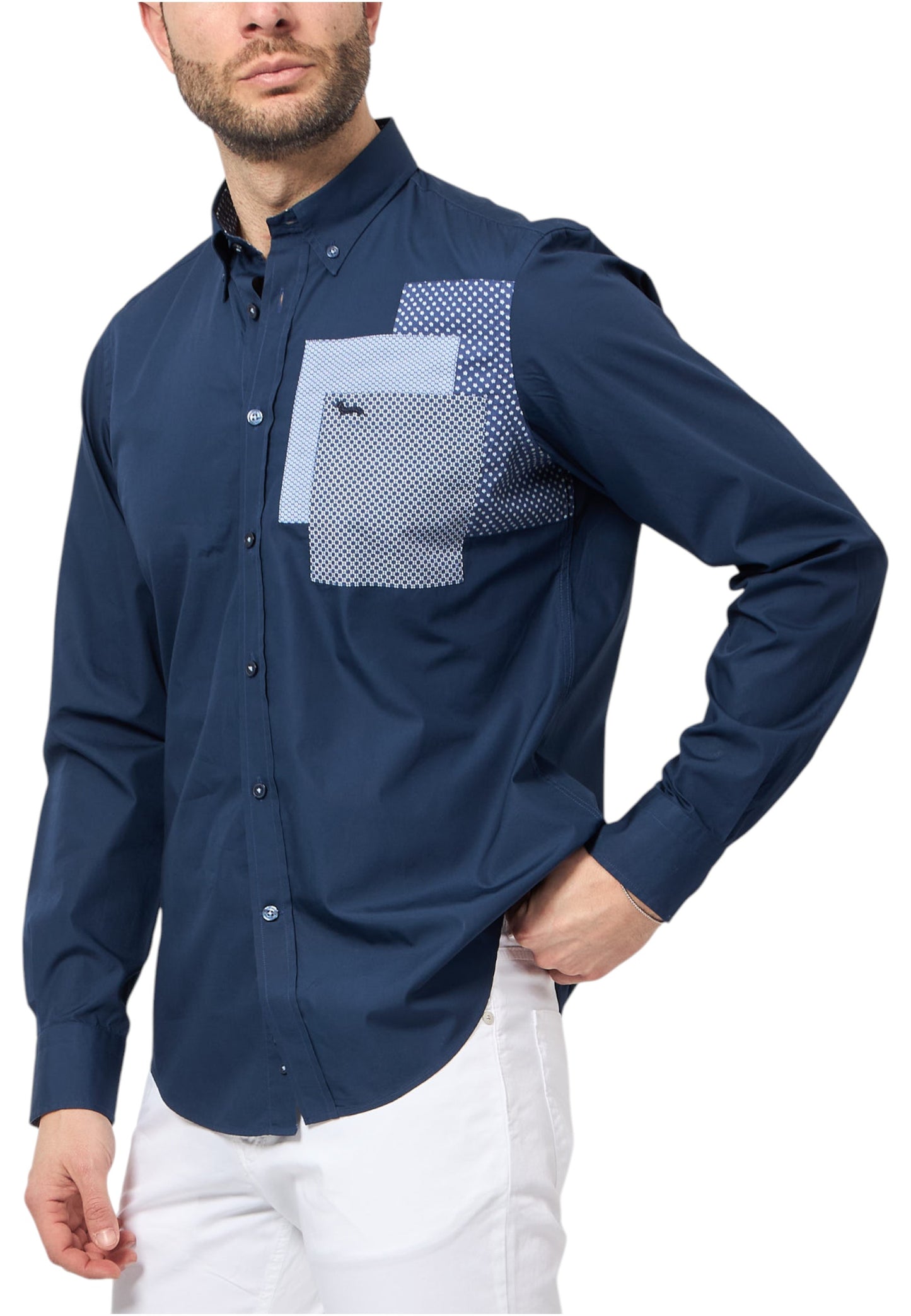 Camicia Manica lunga Uomo Harmont & Blaine