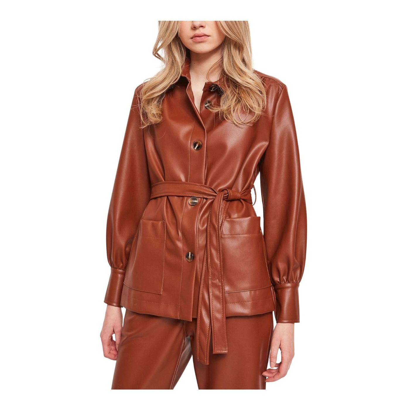 Giacca In Pelle Sintetica Donna Gaudi 221FD48001