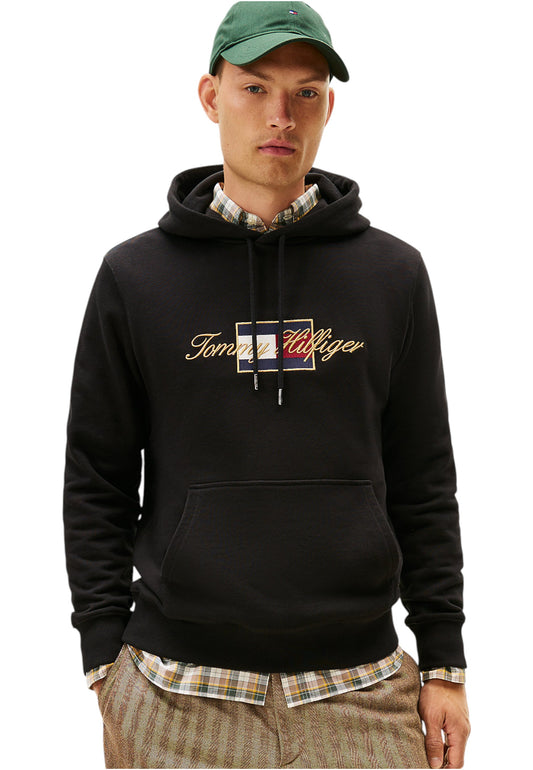 Felpa Con Cappuccio Uomo Tommy Hilfiger  Icon Gold MW0MW41502