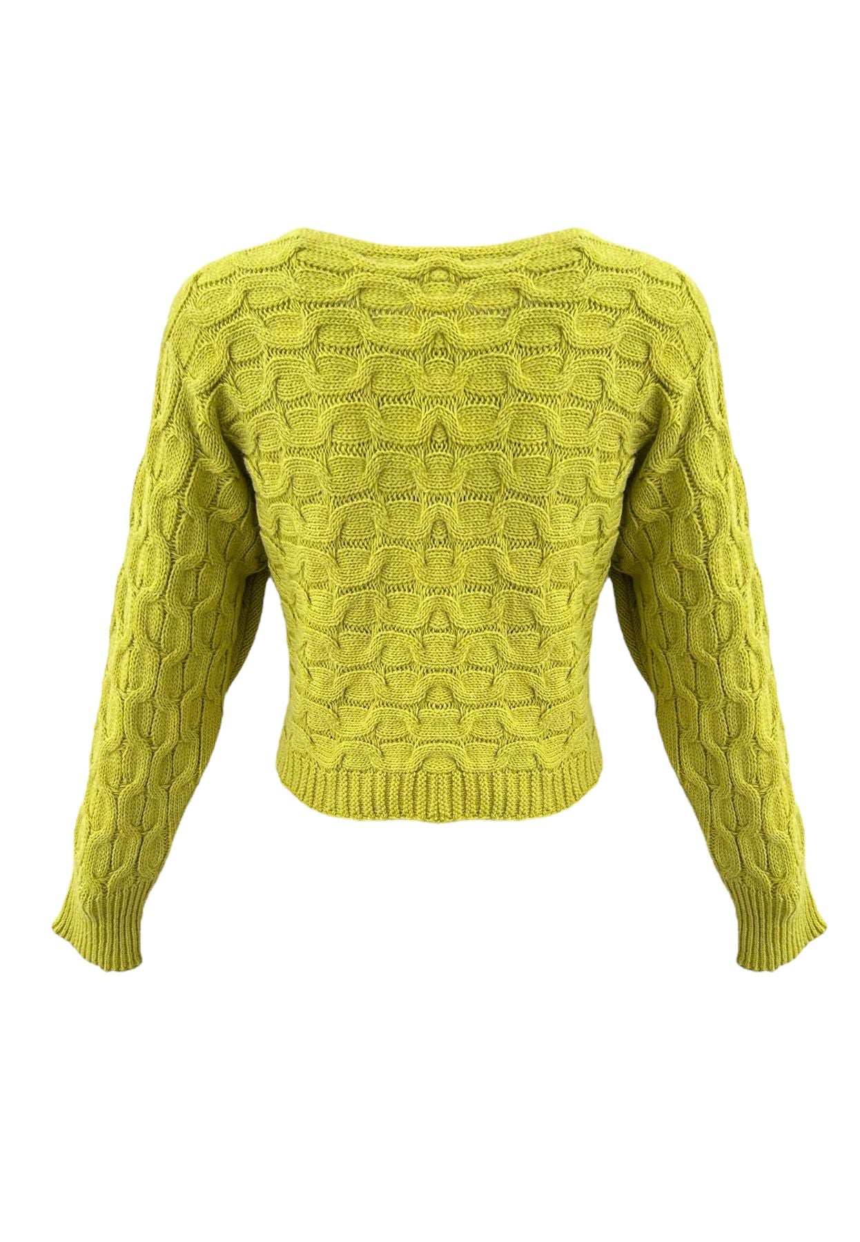 Maglione A Girocollo Donna Denny Rose Cropped 321ND53035