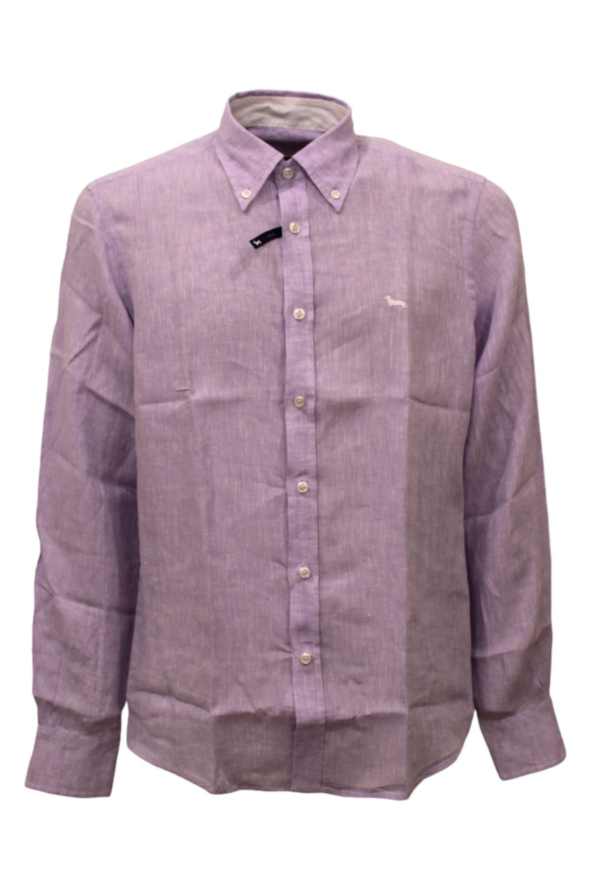 Camicia Manica lunga Uomo Harmont & Blaine In Lino CRL014010883B