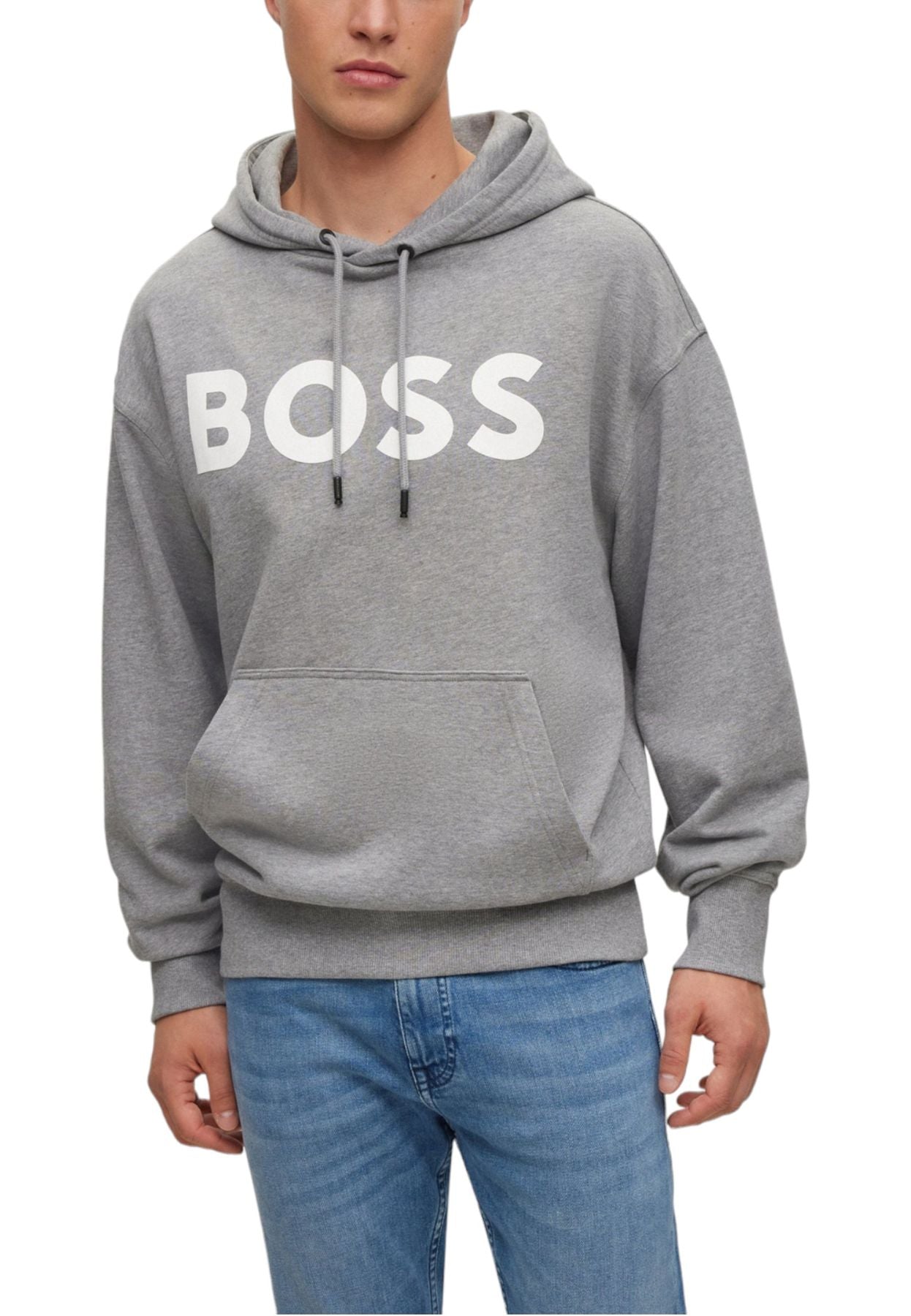 Felpa Con Cappuccio Uomo Boss WebasicHood 50487134