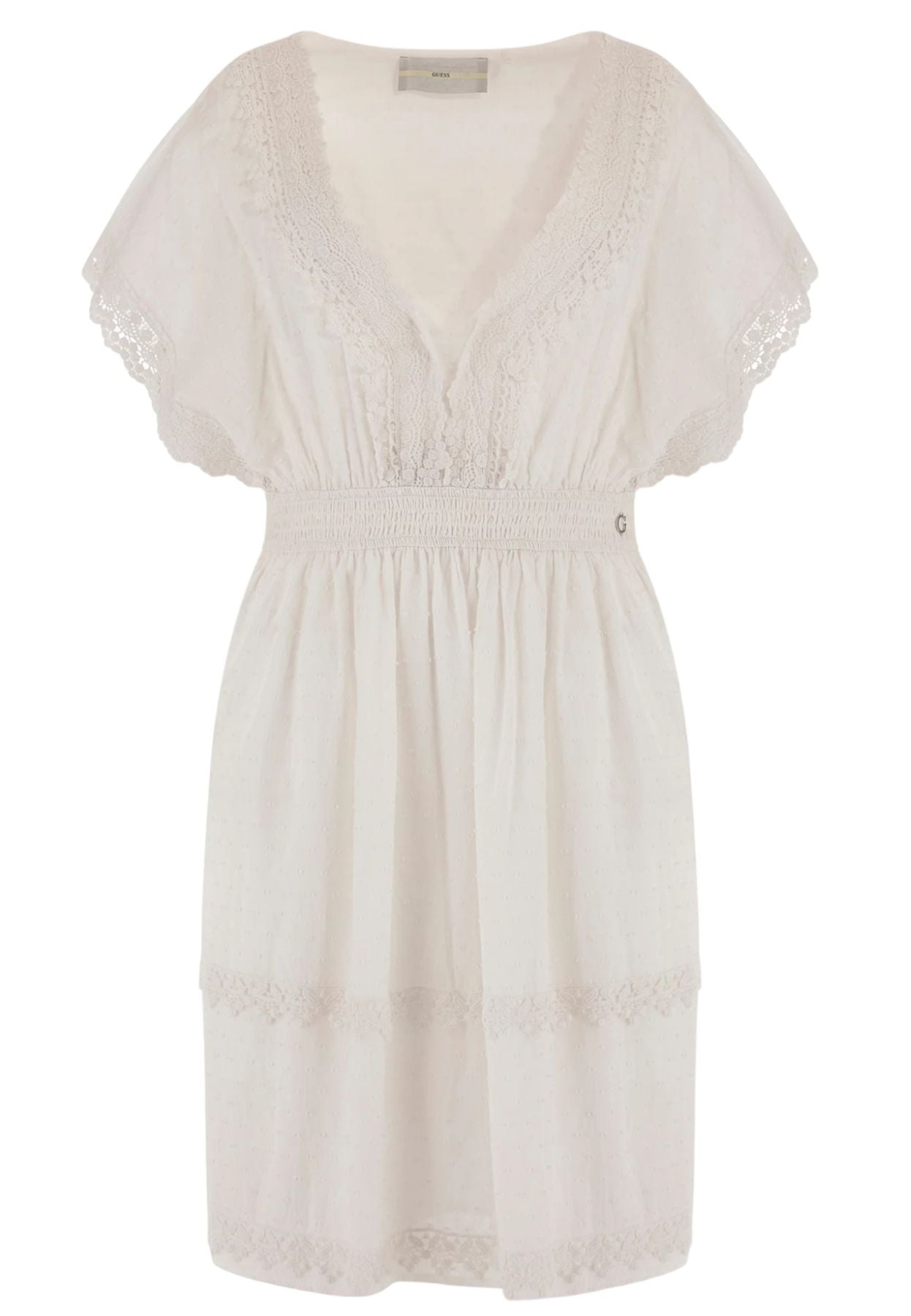 Vestito Corto Donna Guess Flare Valeria W3GK47WFDN0
