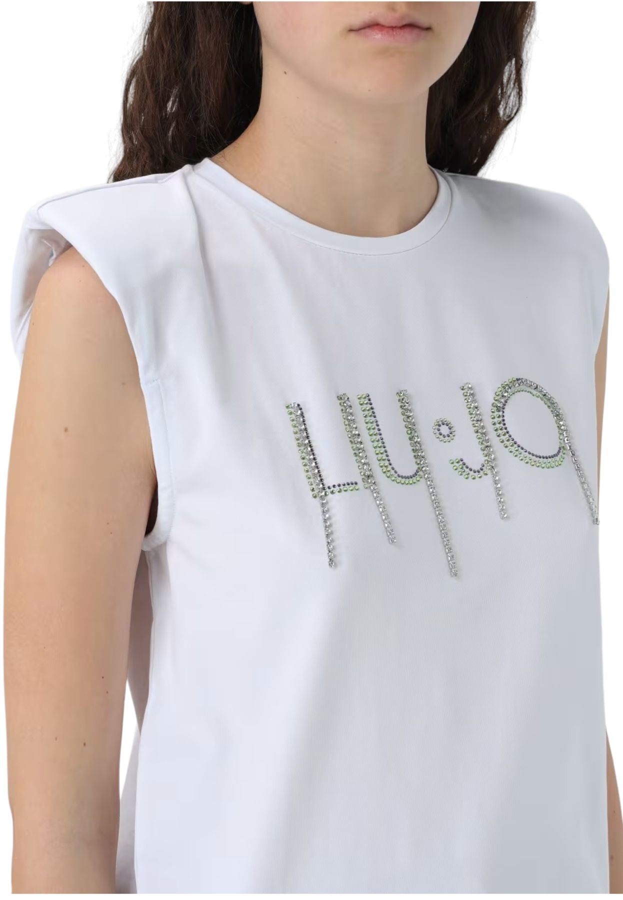 T-Shirt Senza Maniche Donna Liu Jo CA4413J5003