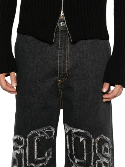 Pantaloncini Jeans Uomo Gcds