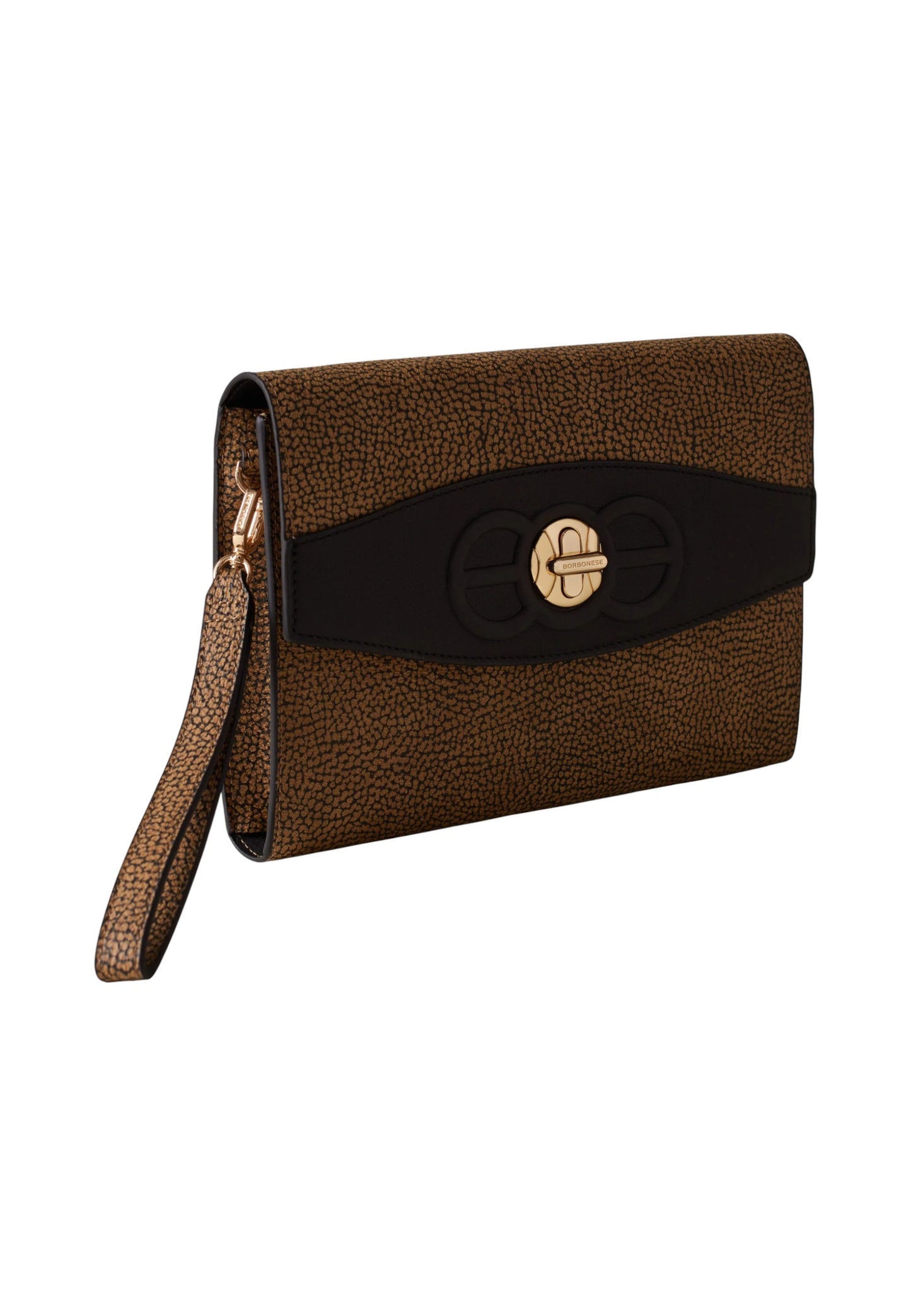 Borsa A Tracolla Donna Borbonese Busta Medium Con Laccetto Moonlight 910200410098