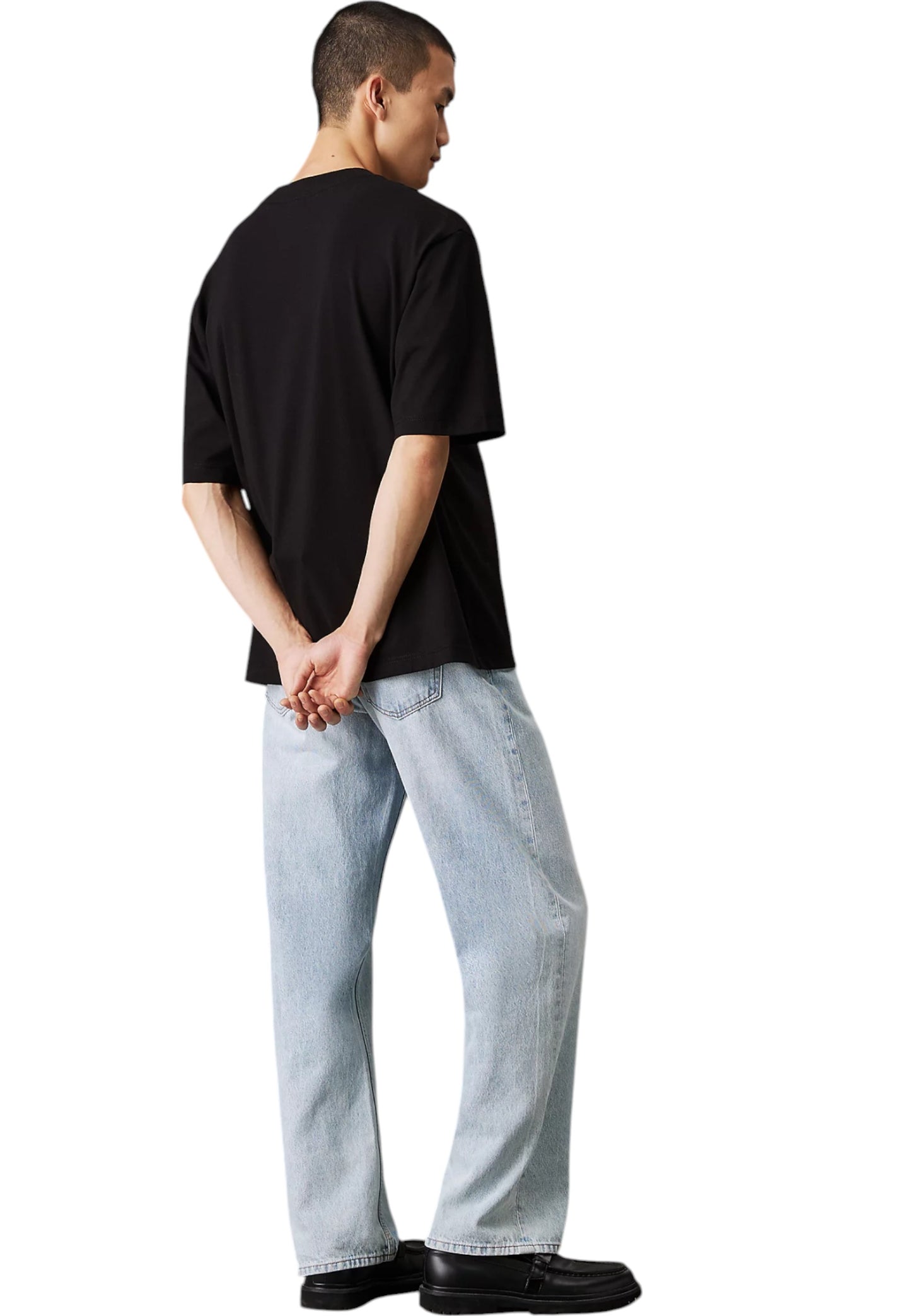 T-Shirt Manica Corta Uomo Calvin klein Jeans  Heavy Relaxed