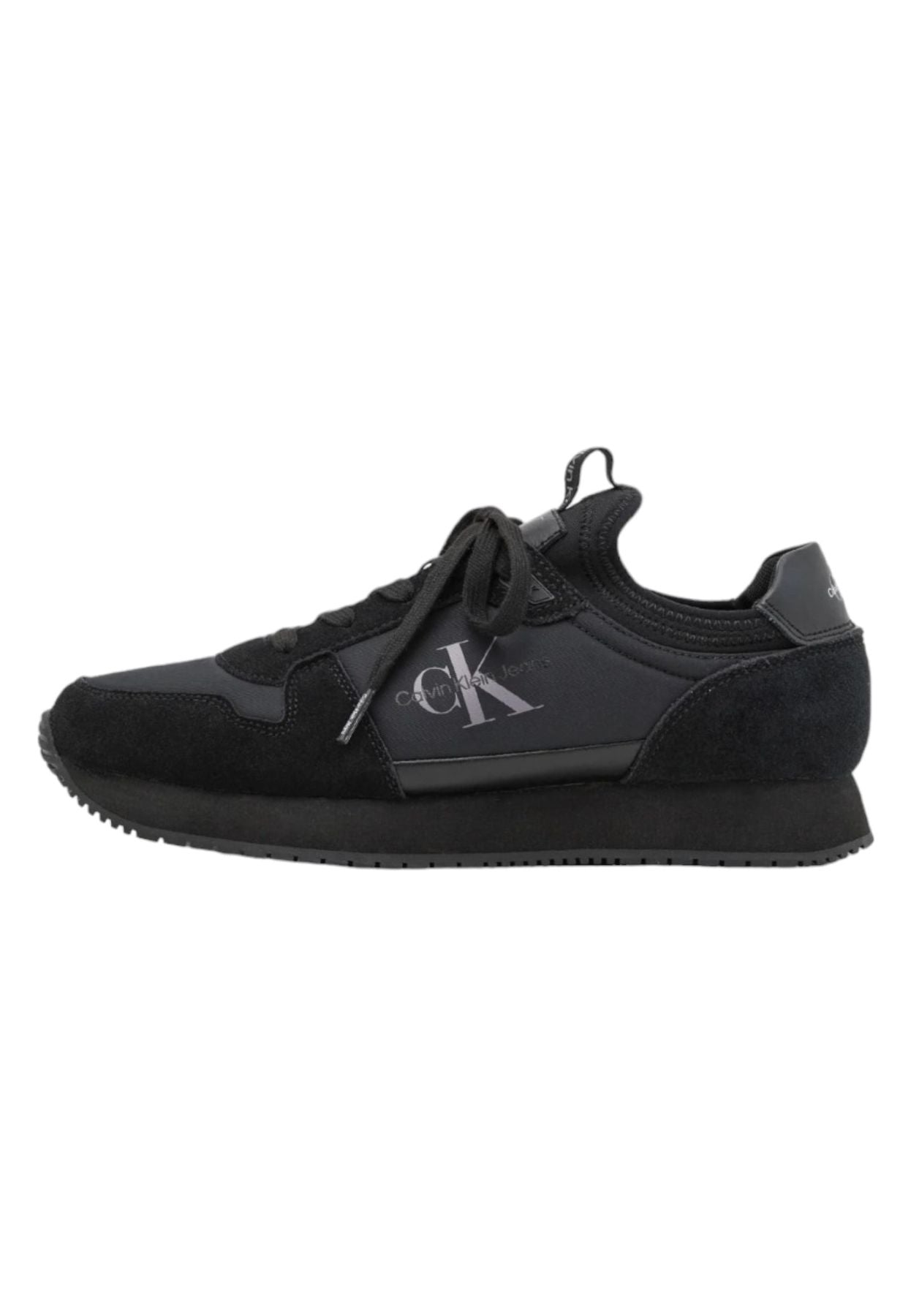 Sneakers Basse Uomo Calvin klein Jeans Runner Sock Laceup Ny-Lth YM0YM00553