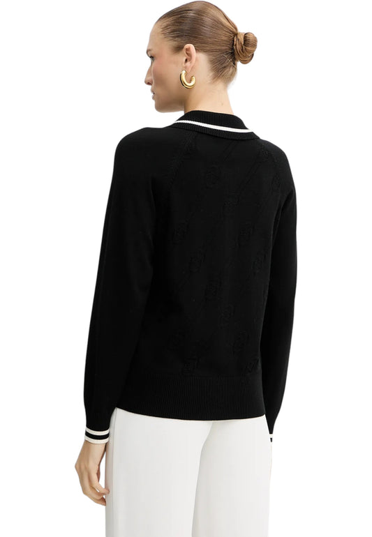 Cardigan  Donna Liu Jo Con Zip  TF5032MS63L