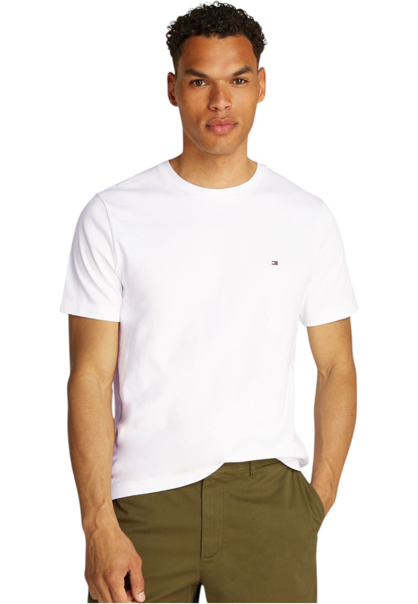 T-Shirt Manica Corta Uomo Tommy Hilfiger  Light Interlock
