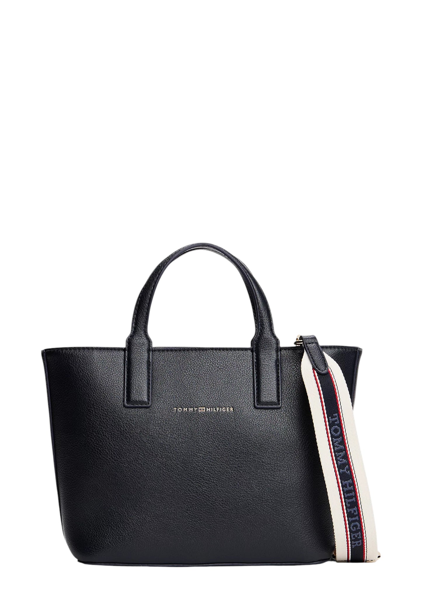 Borsa A Mano Donna Tommy Hilfiger Mini Tote Th Logotape