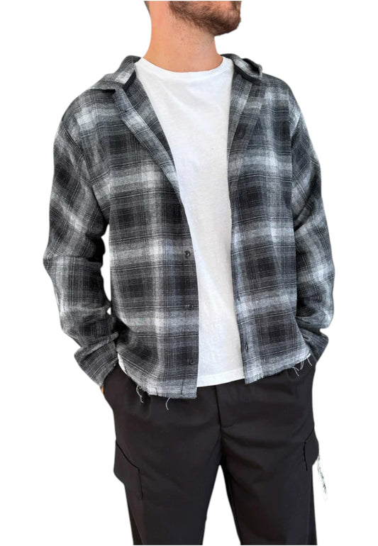 Camicia Manica lunga Uomo Disclaimer   25IDS55108