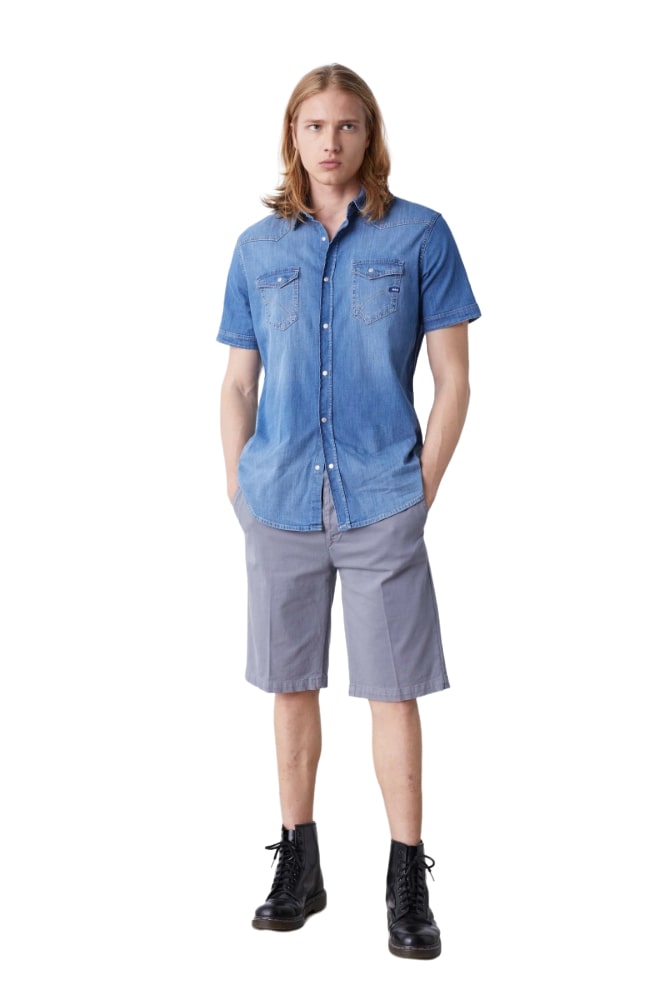 Camicia Manica Corta Uomo Gas 140244010355