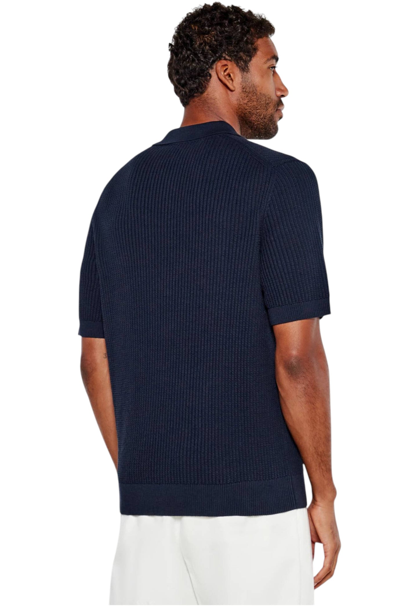 Polo Manica Corta Uomo Boss In Maglia Akoppo 50543670