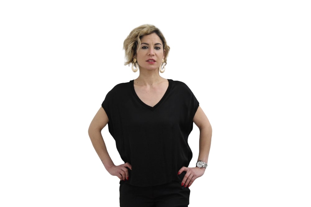 Blusa Manica Corta Donna Gaudi 211FD45040