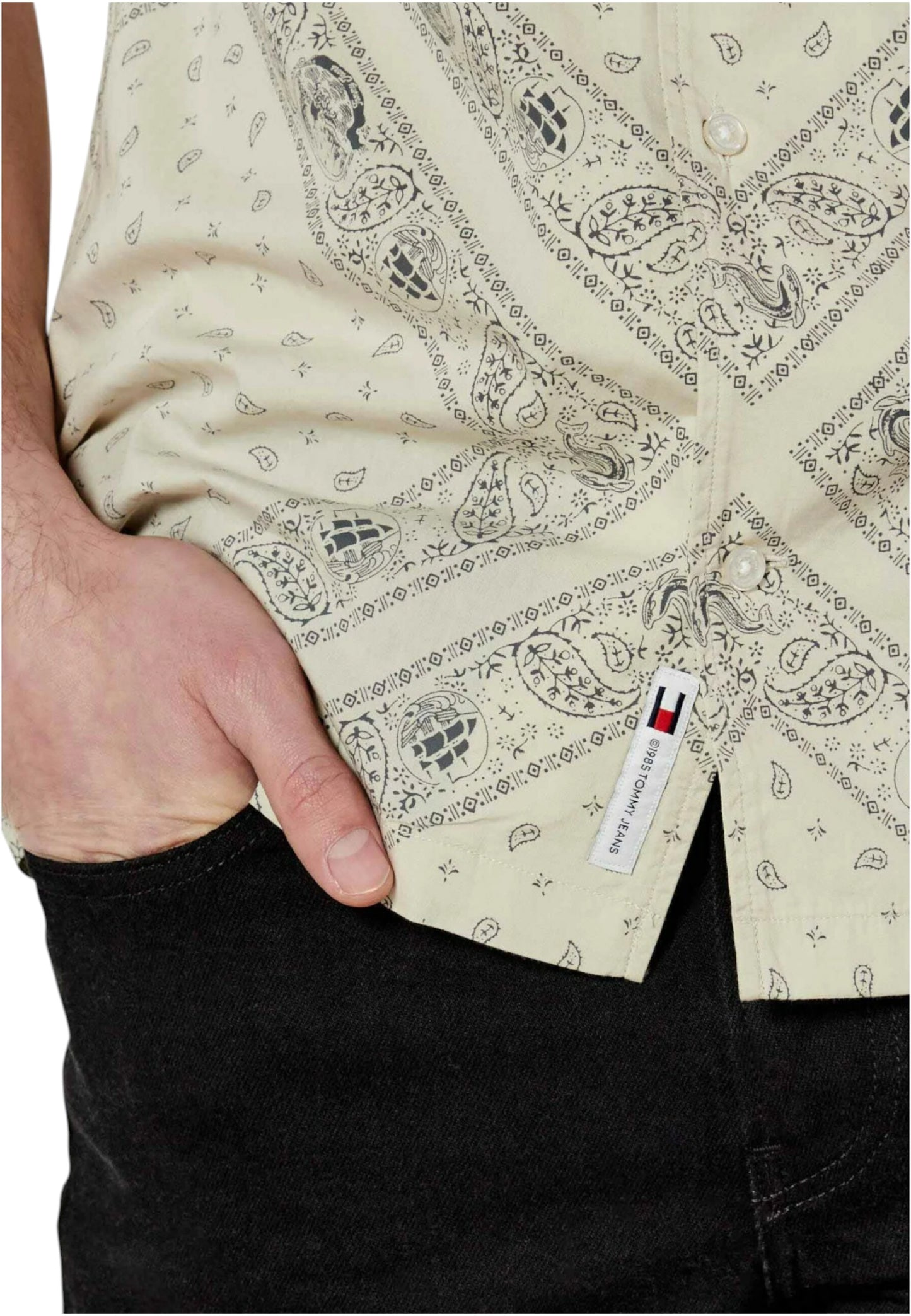 Camicia Manica Corta Uomo Tommy Jeans