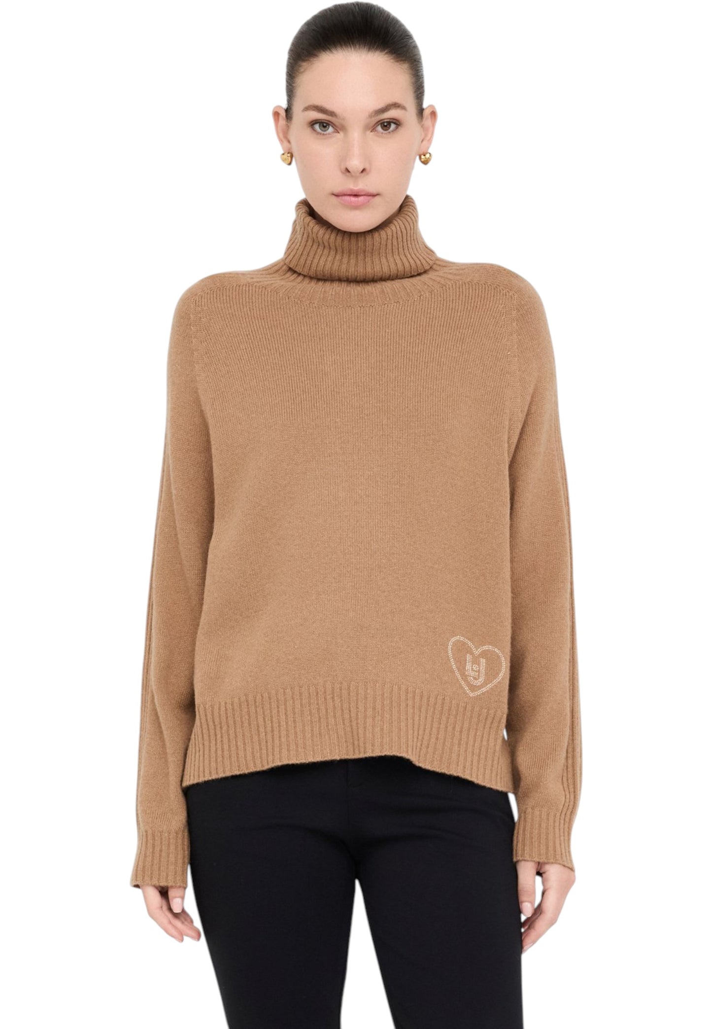 Maglione Collo Alto Donna Liu Jo MF5445MS76L
