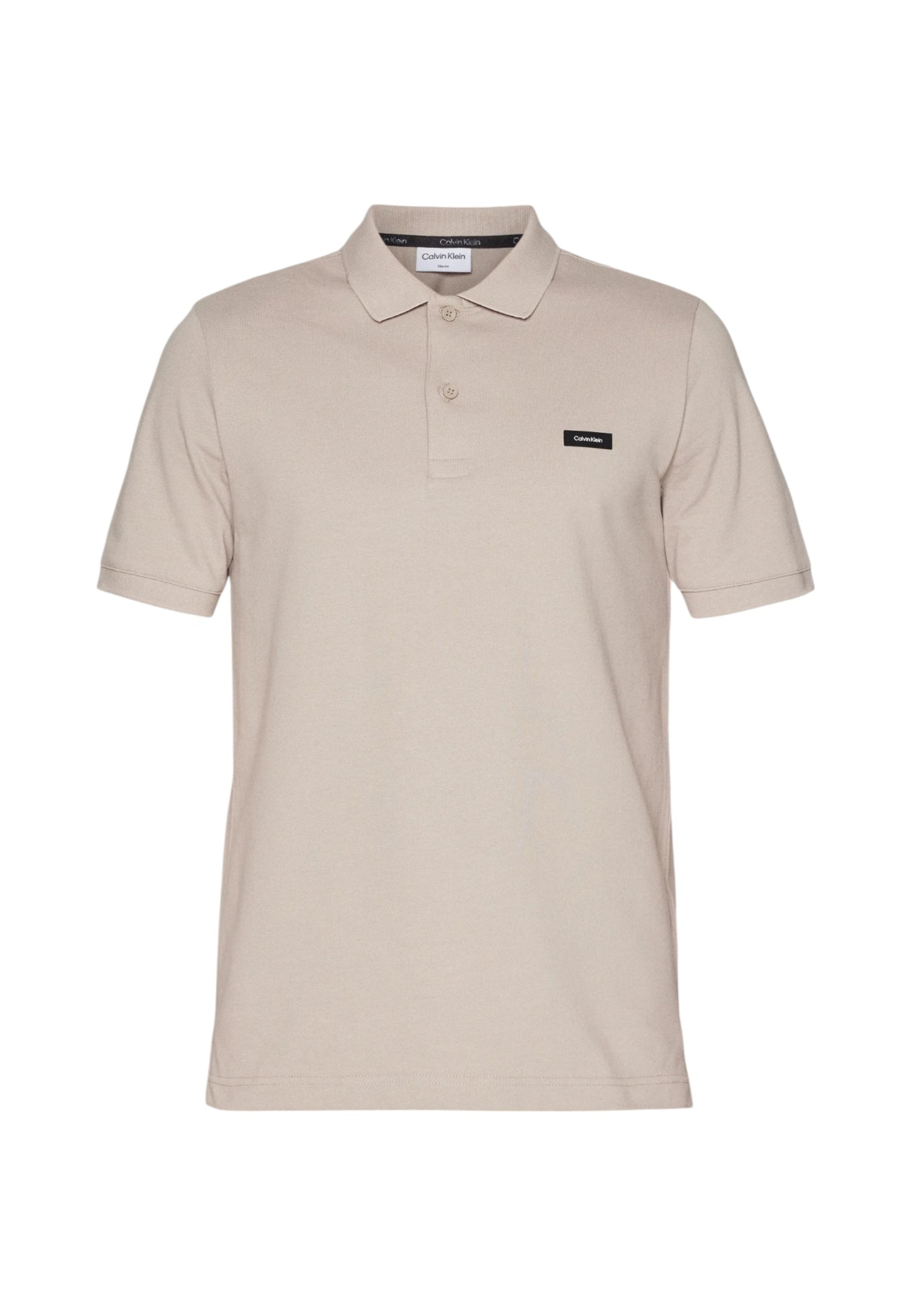 Polo Manica Corta Uomo Calvin klein  Stretch Pique Slim
