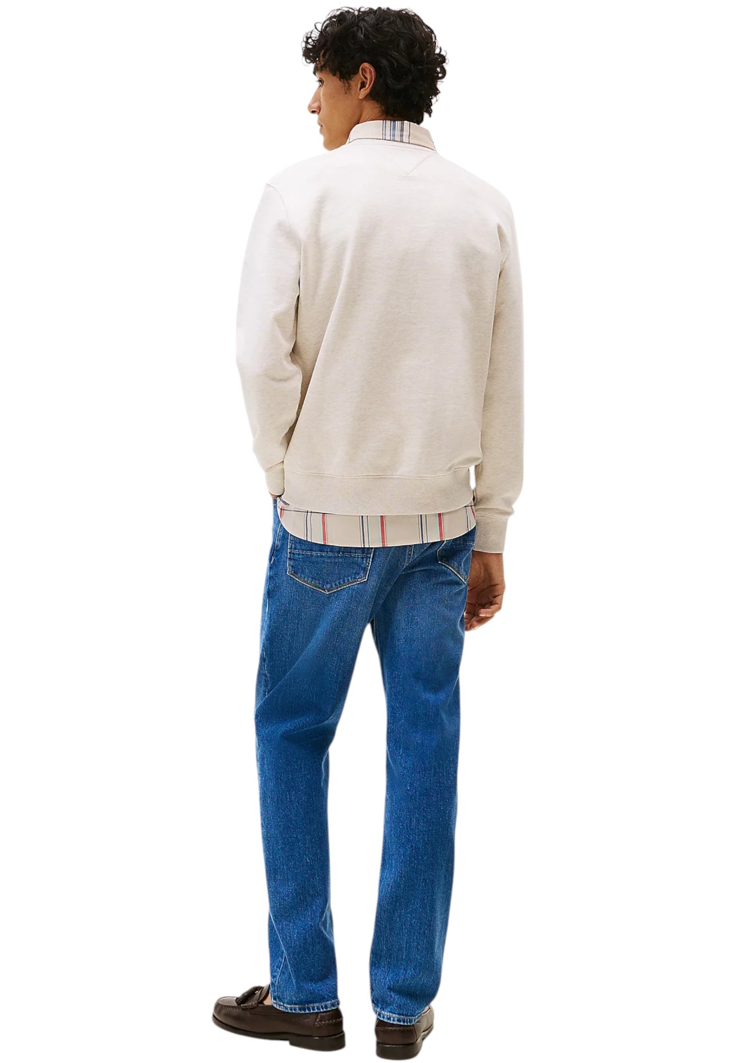 Felpa A Girocollo Uomo Tommy Hilfiger Essential Terry MW0MW37237