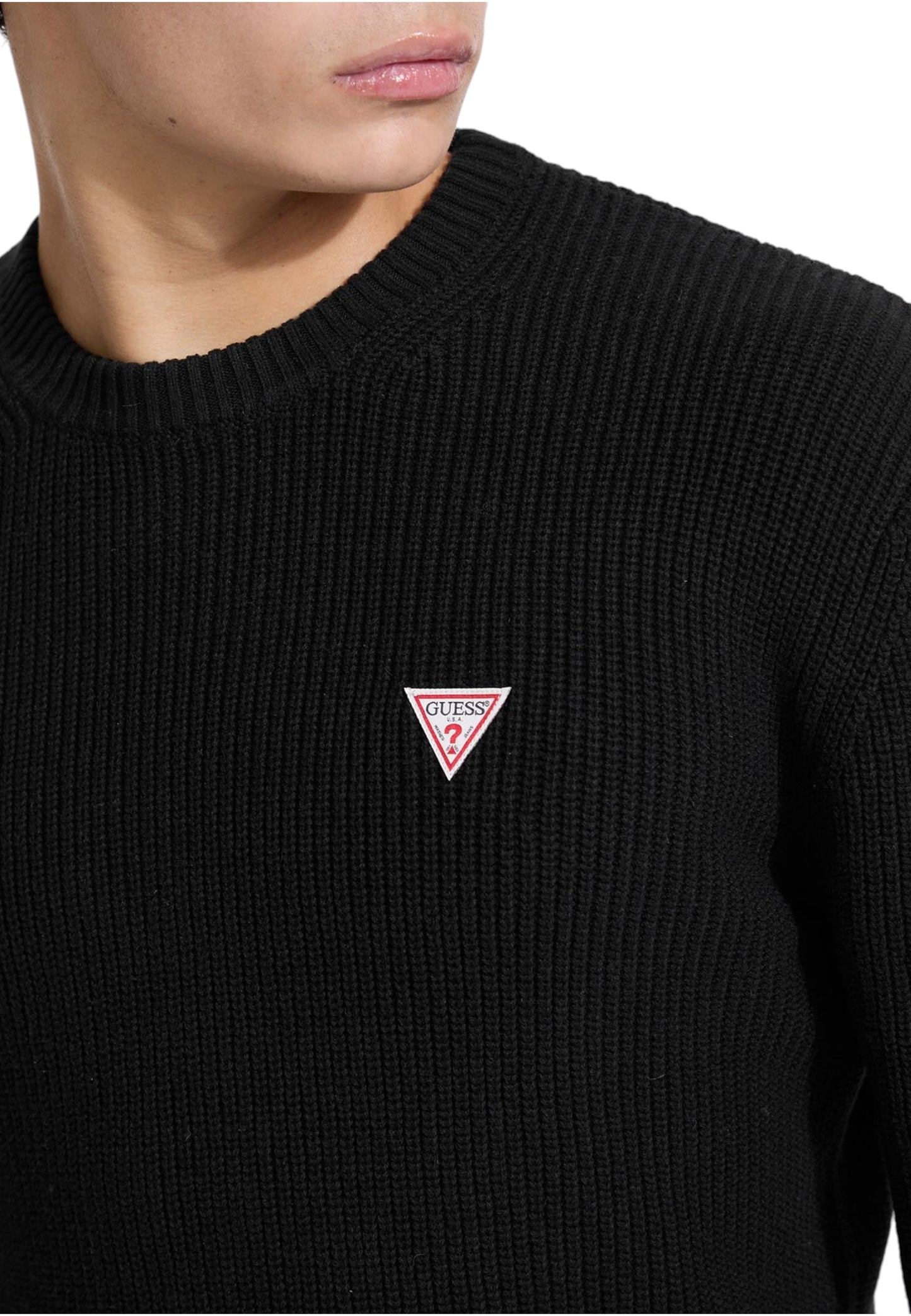 Maglione A Girocollo Uomo Guess Gj Mini Triangle M4BR30Z3HM1