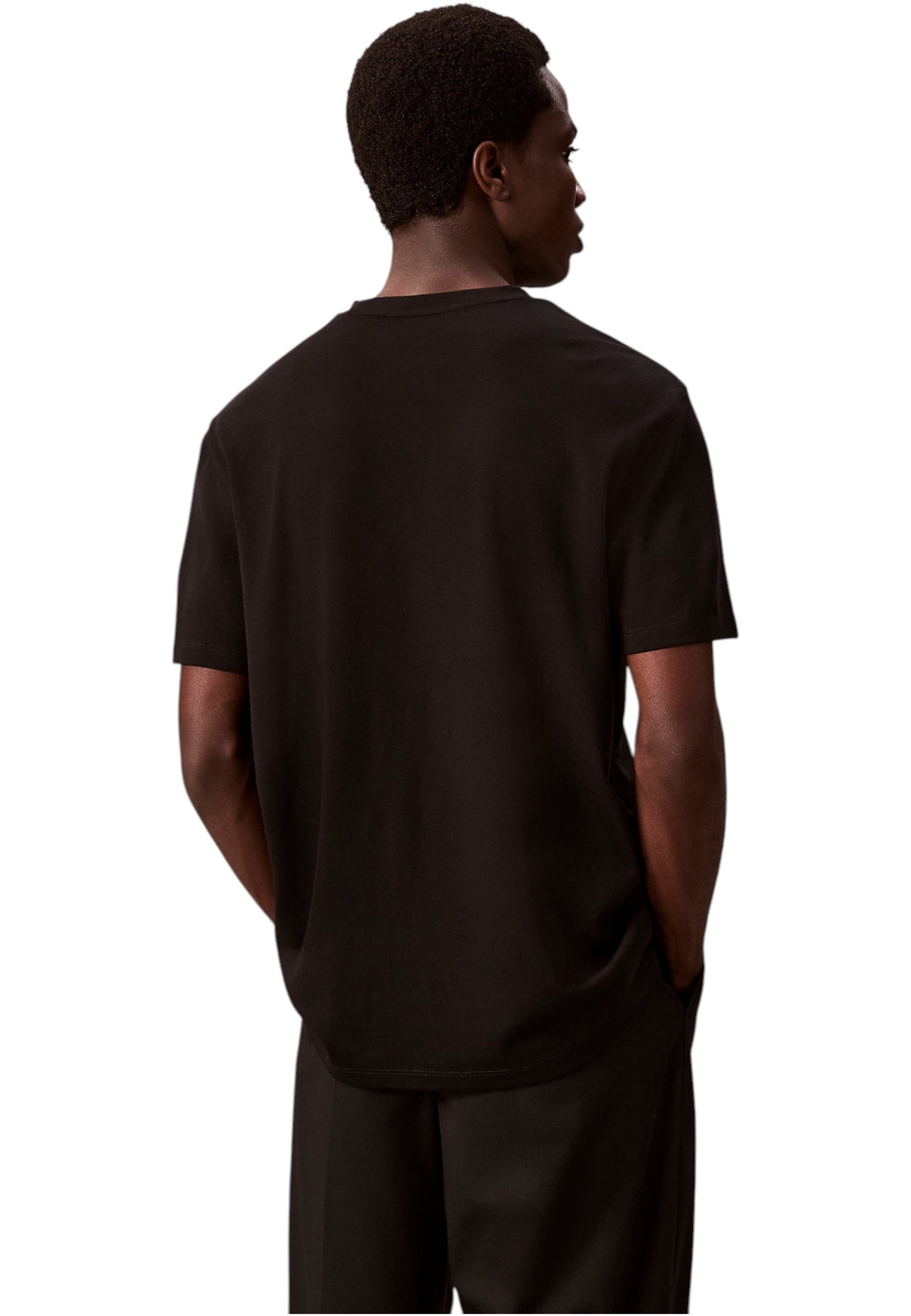 T-Shirt Manica Corta Uomo Calvin klein Supima Chest Emb LV04LB275G
