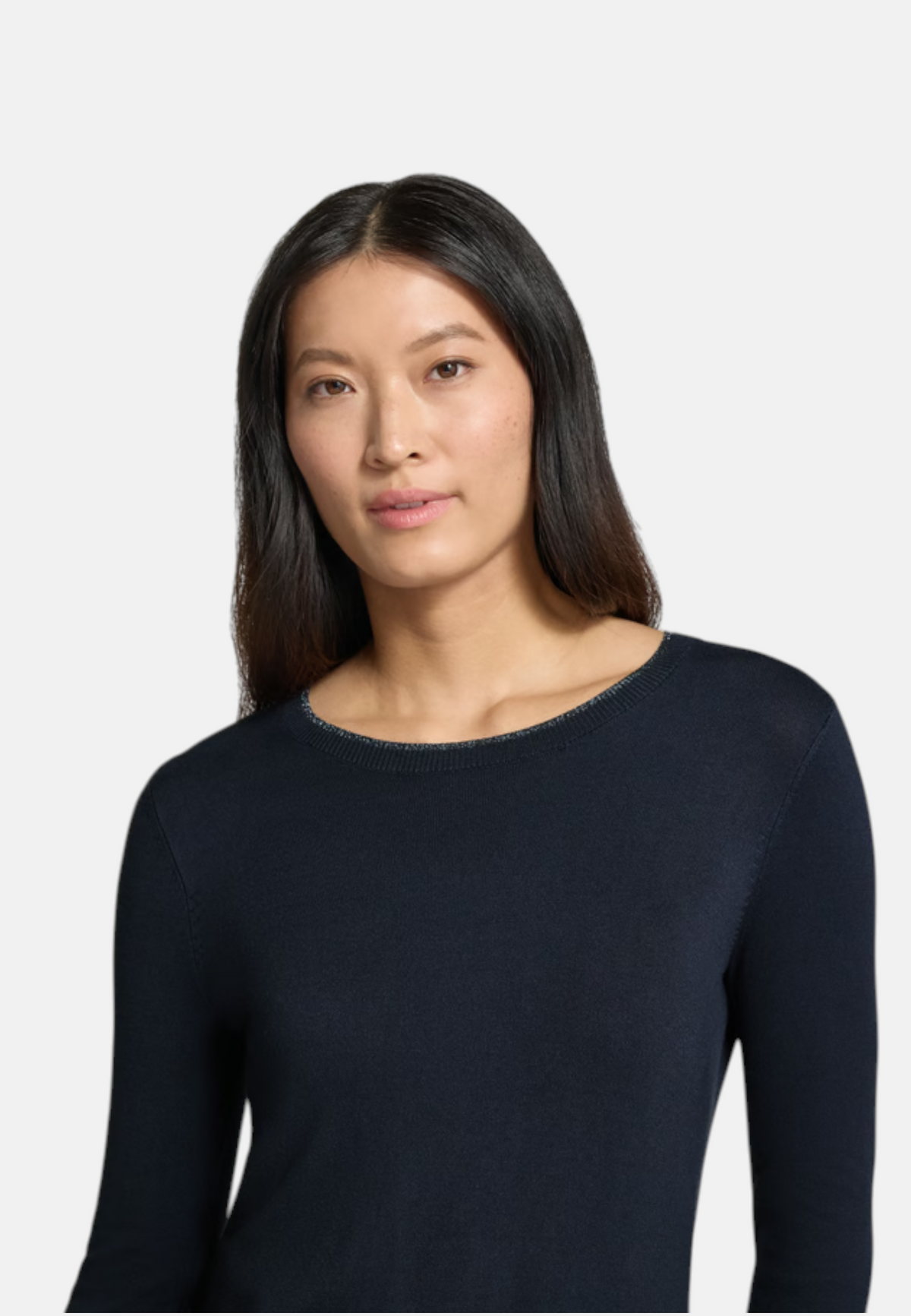Maglia A Girocollo Donna Liu Jo Basic Fit  WF6015MS49I