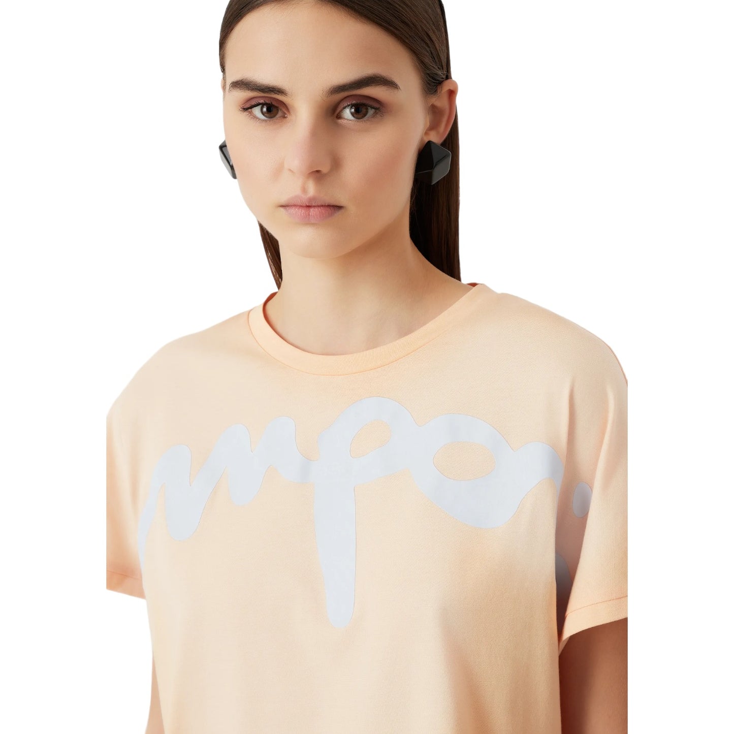 T-Shirt Manica Corta Donna Emporio Armani   3R2T7V2JQ4Z