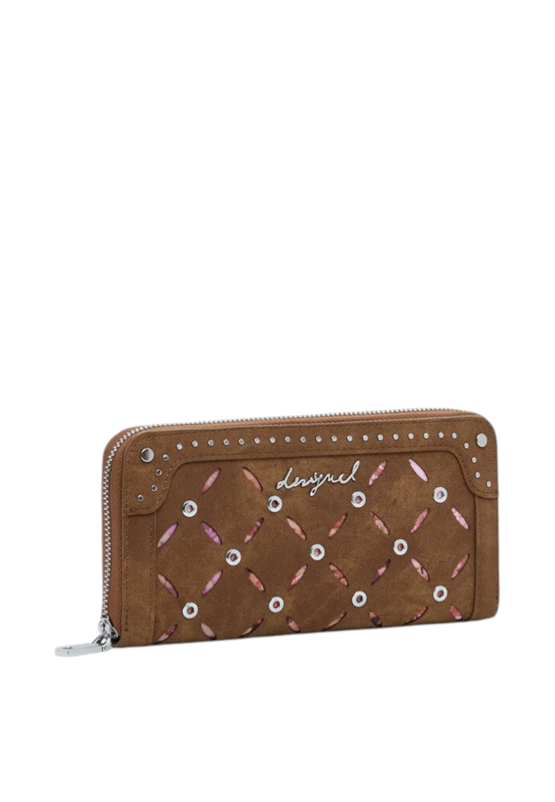 Portafoglio Con Portamonete Donna Desigual  Mone Yankee Fionacamel 25WAYP34
