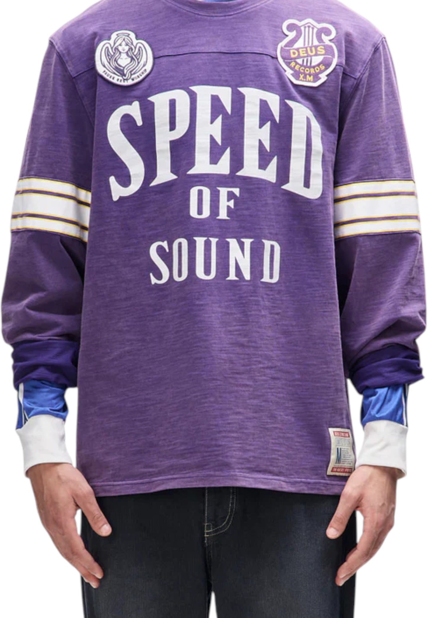 Felpa A Girocollo Unisex Deus Ex Machina  Eight Track DUF251435