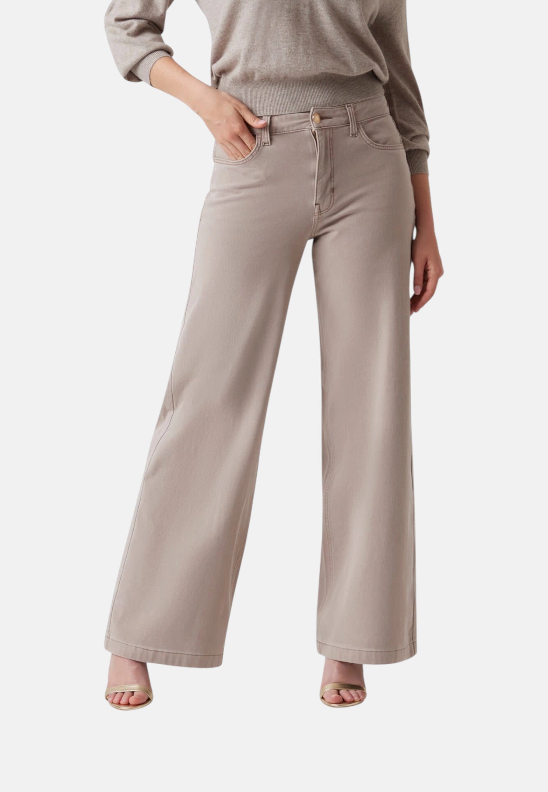 Jeans Wide Leg Donna Guess  Bellagio W6RA1CWK63A