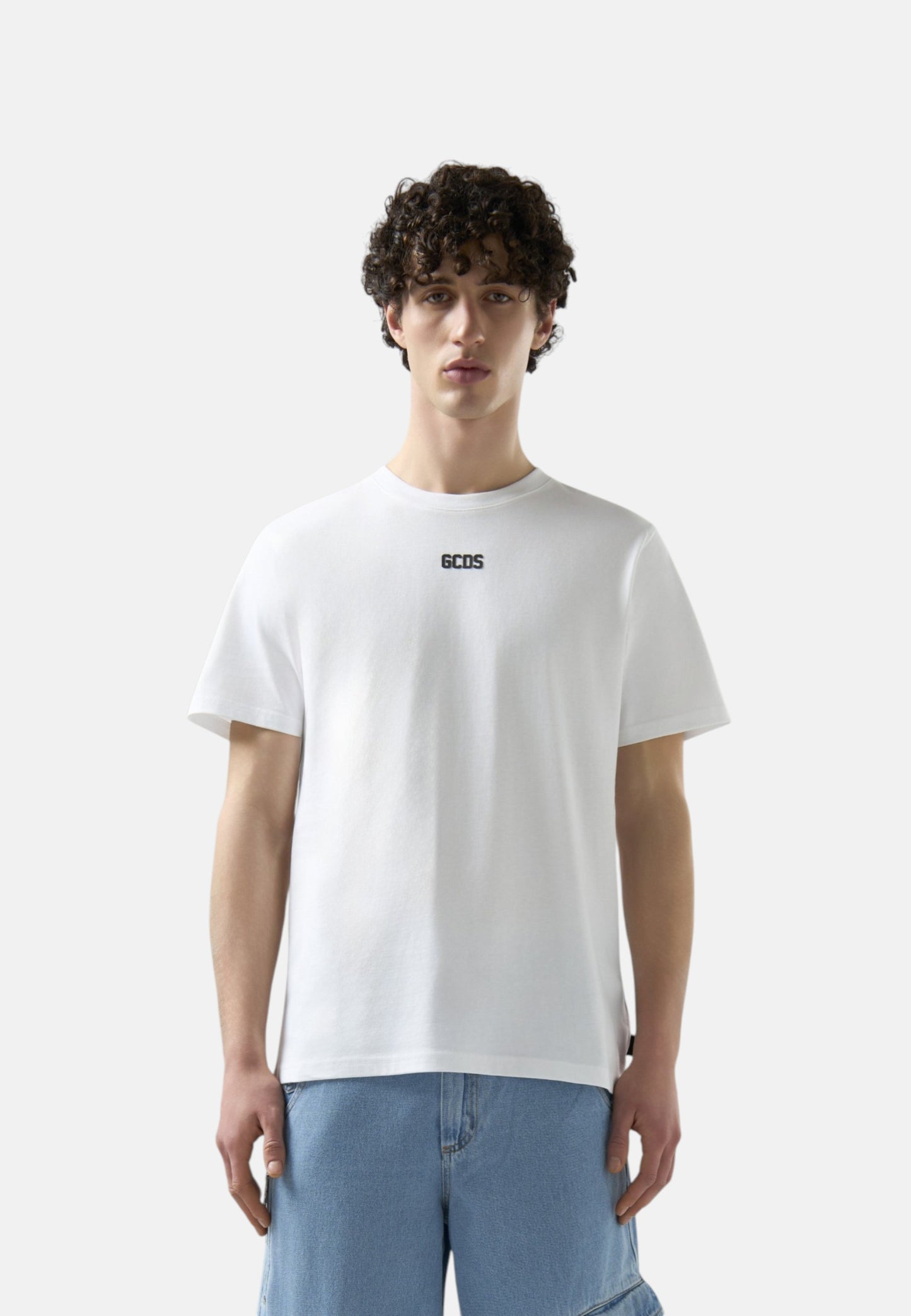 T-Shirt Manica Corta Uomo Gcds  Mini Logo Z0MLQC102J023