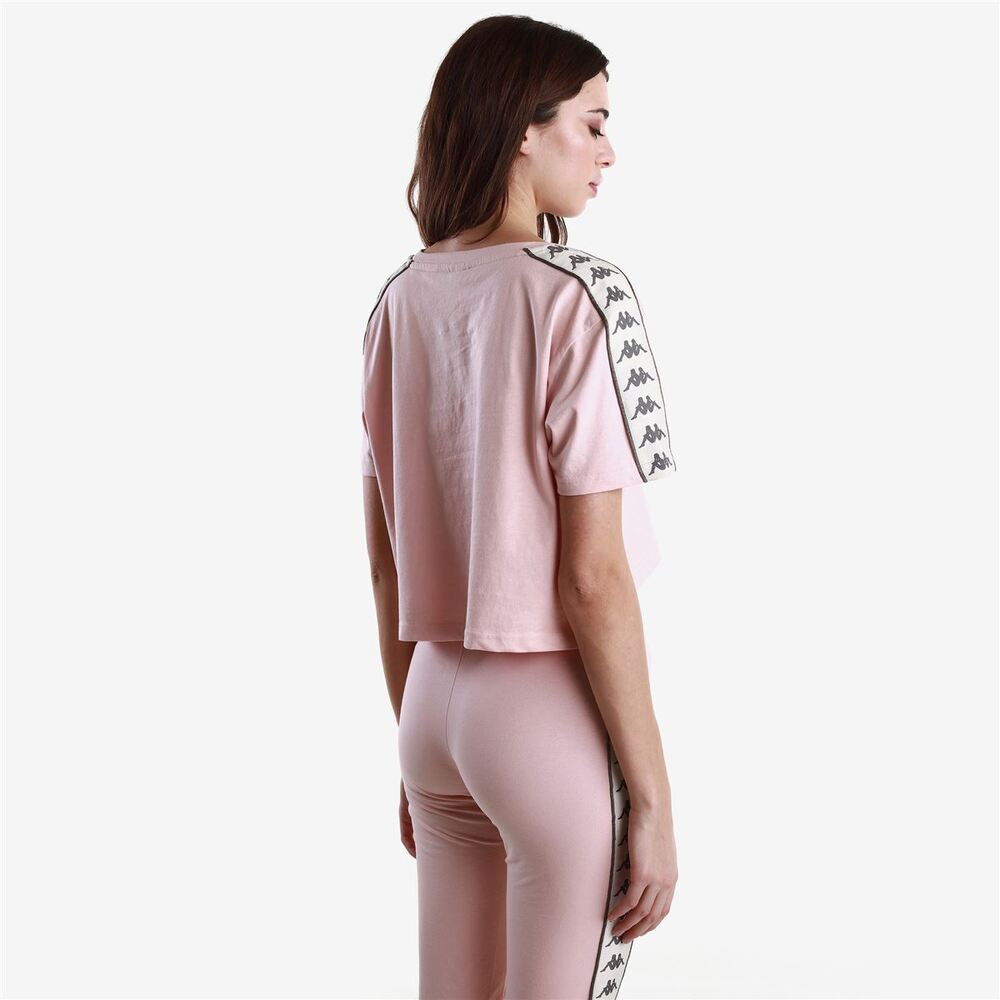 T-Shirt Manica Corta Donna Kappa Crop  303WGQ0