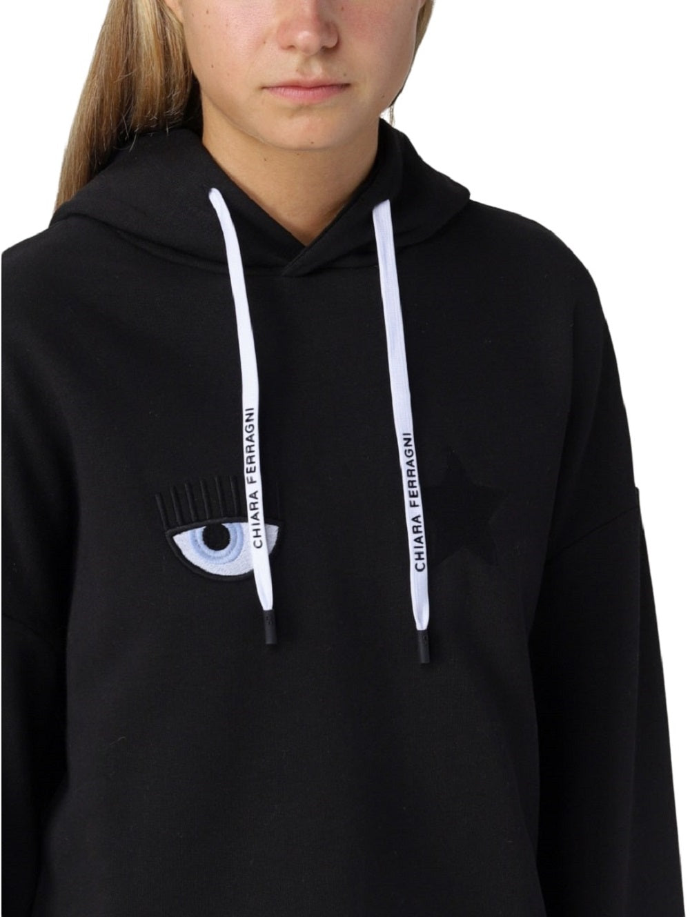 Felpa Con Cappuccio Donna Chiara Ferragni   73CBIT05CFT07