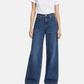 Jeans Flare Fit Donna Roy Roger's Denim di cotone elasticizzato, lavaggio Stone 68 Marta RND091CE082907