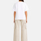 T-Shirt Manica Corta Donna Gcds Over Fit Logo Lounge C1WEQC047J104