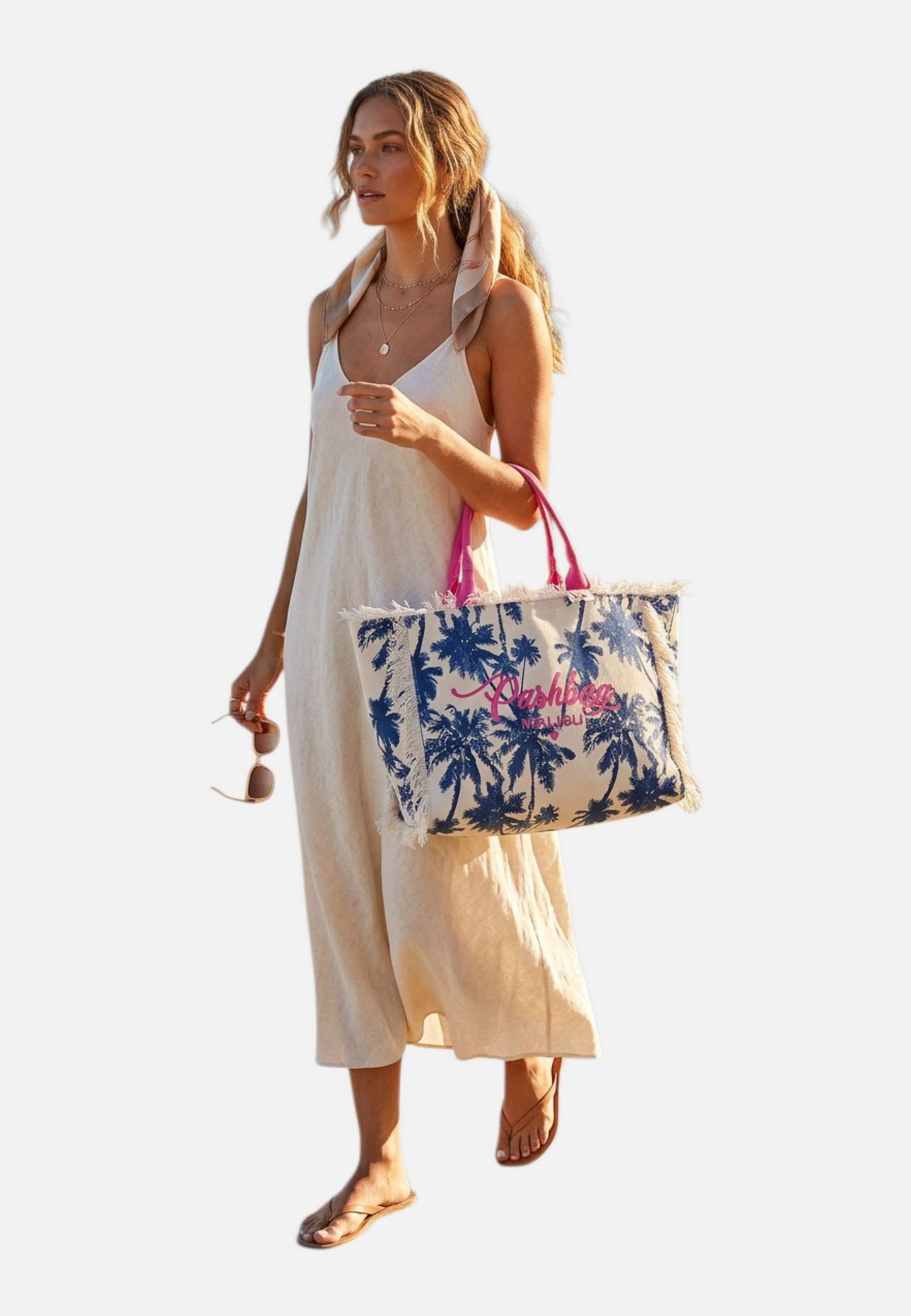 Borsa A Mano Donna Pashbag Tote Beach Birdie