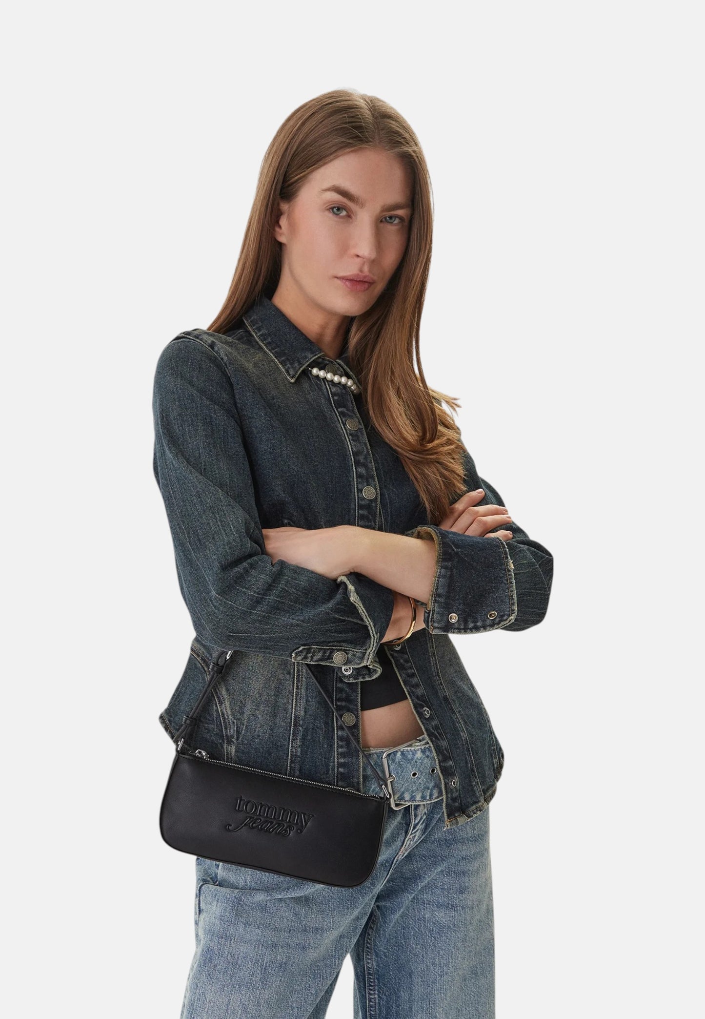 Borsa A Spalla Donna Tommy Hilfiger  Tjw Must AW0AW18449