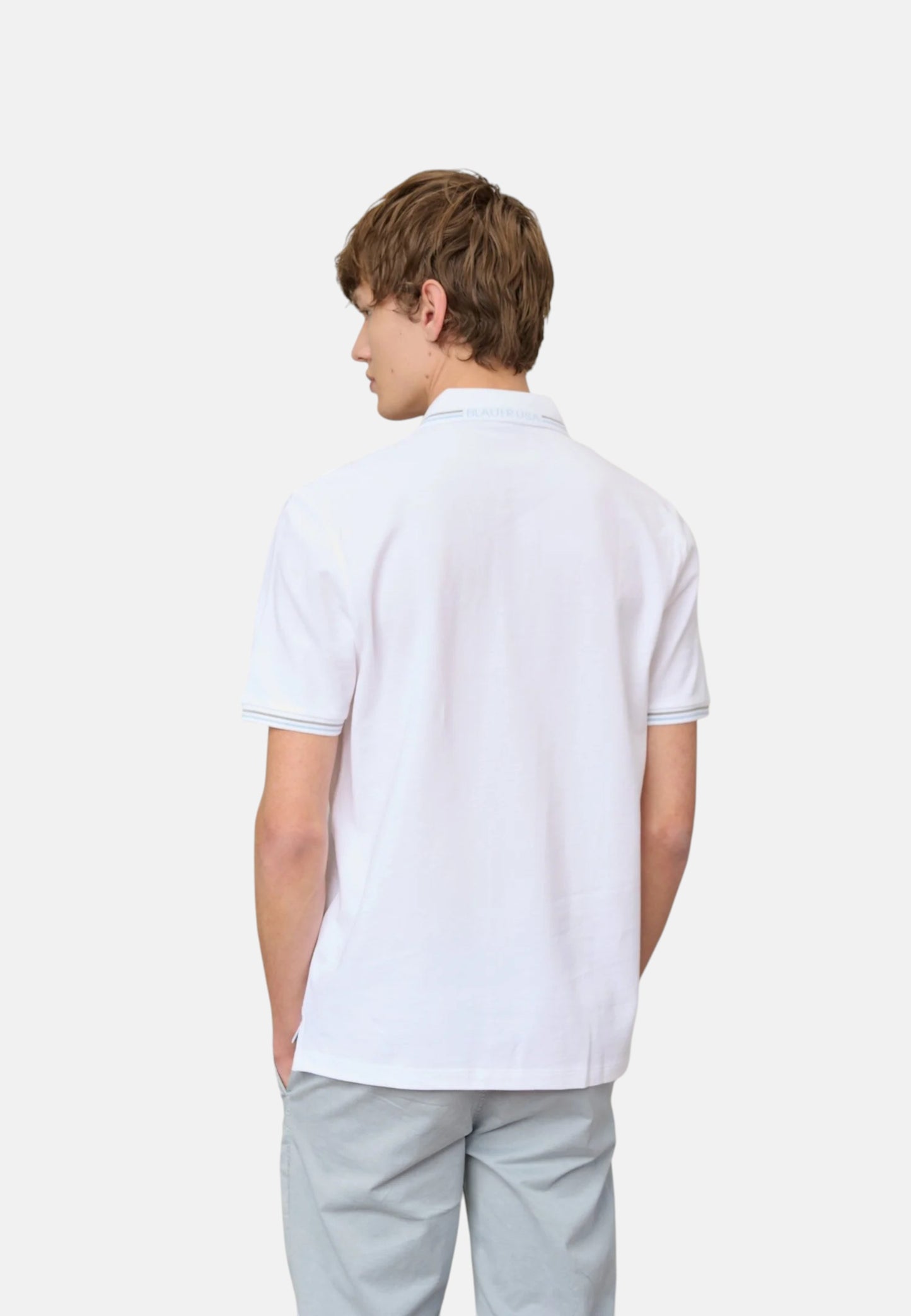 Polo Manica Corta Uomo Blauer  Agassiz 26SBLUT02293