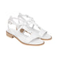 Sandali Bassi Donna Nero Giardini In Pelle Con Fascia Frontale  E615895D