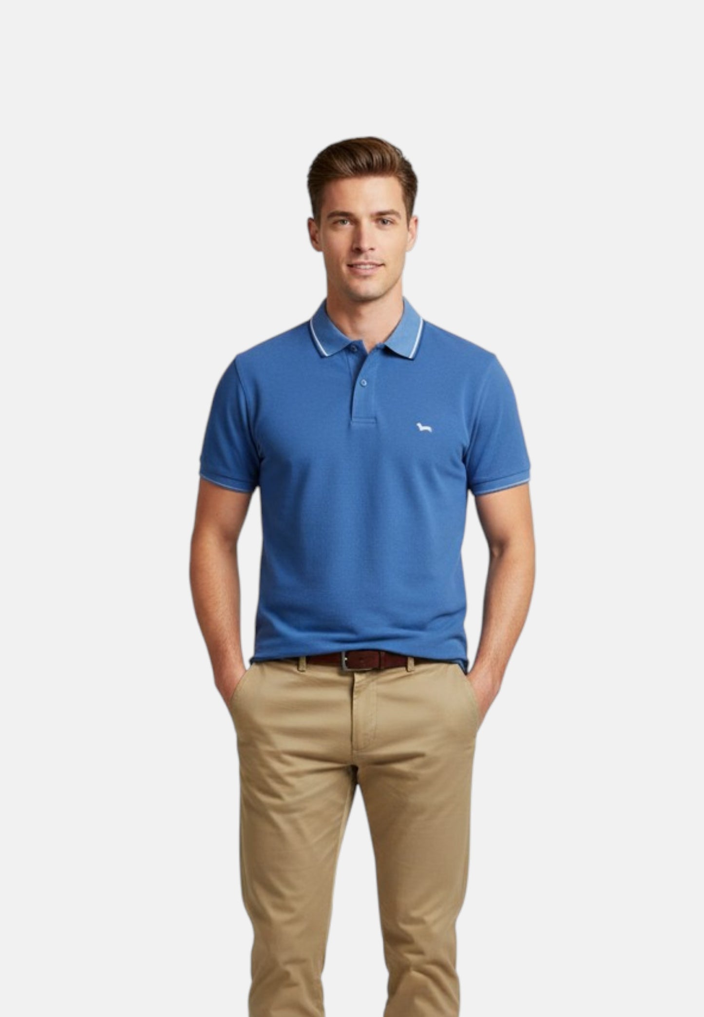 Polo Manica Corta Uomo Harmont & Blaine Oxford  LRQ477021926