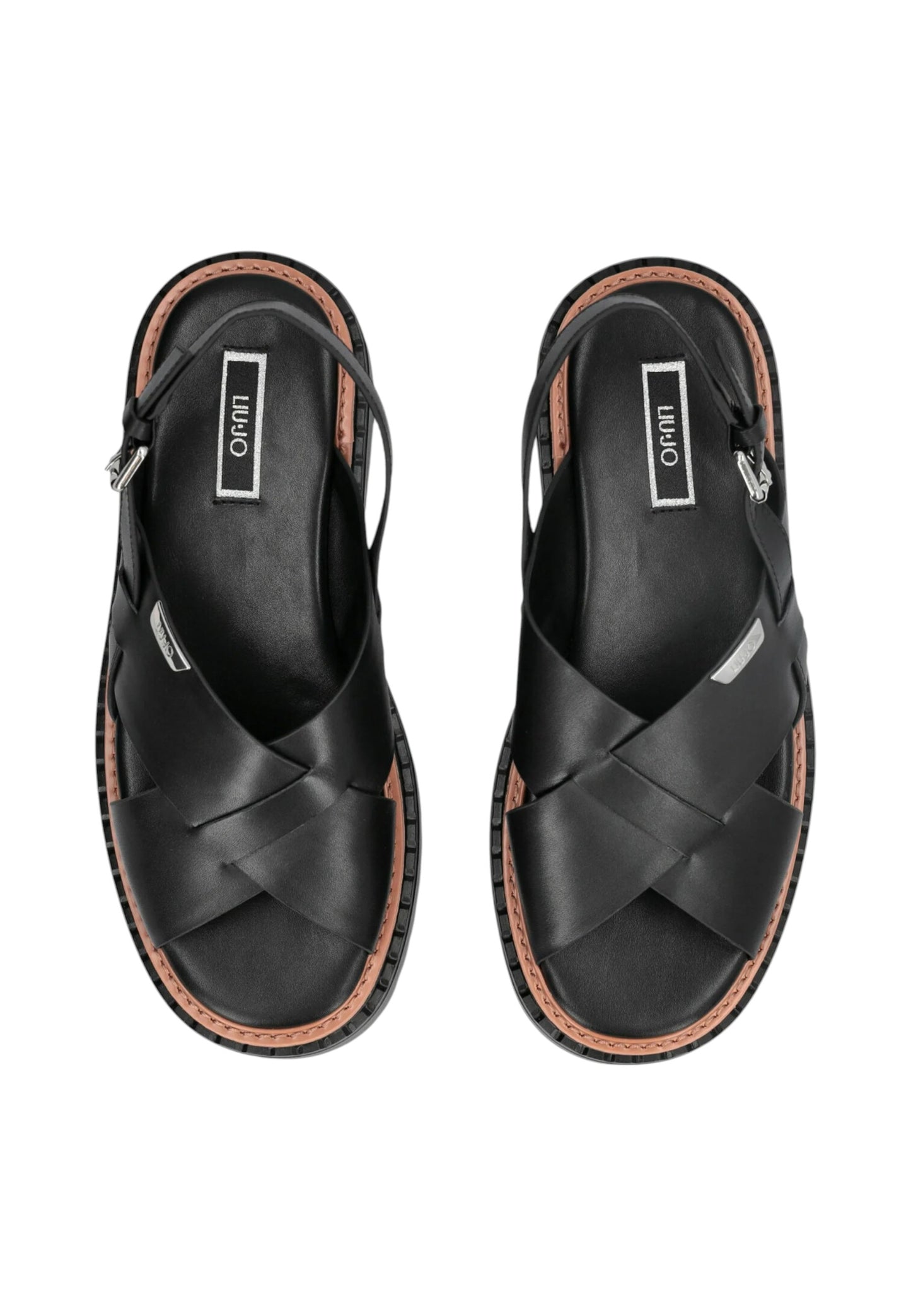 Sandali Bassi Donna Liu Jo In Pelle Di Vitello Bessie 02 SA6161P0102