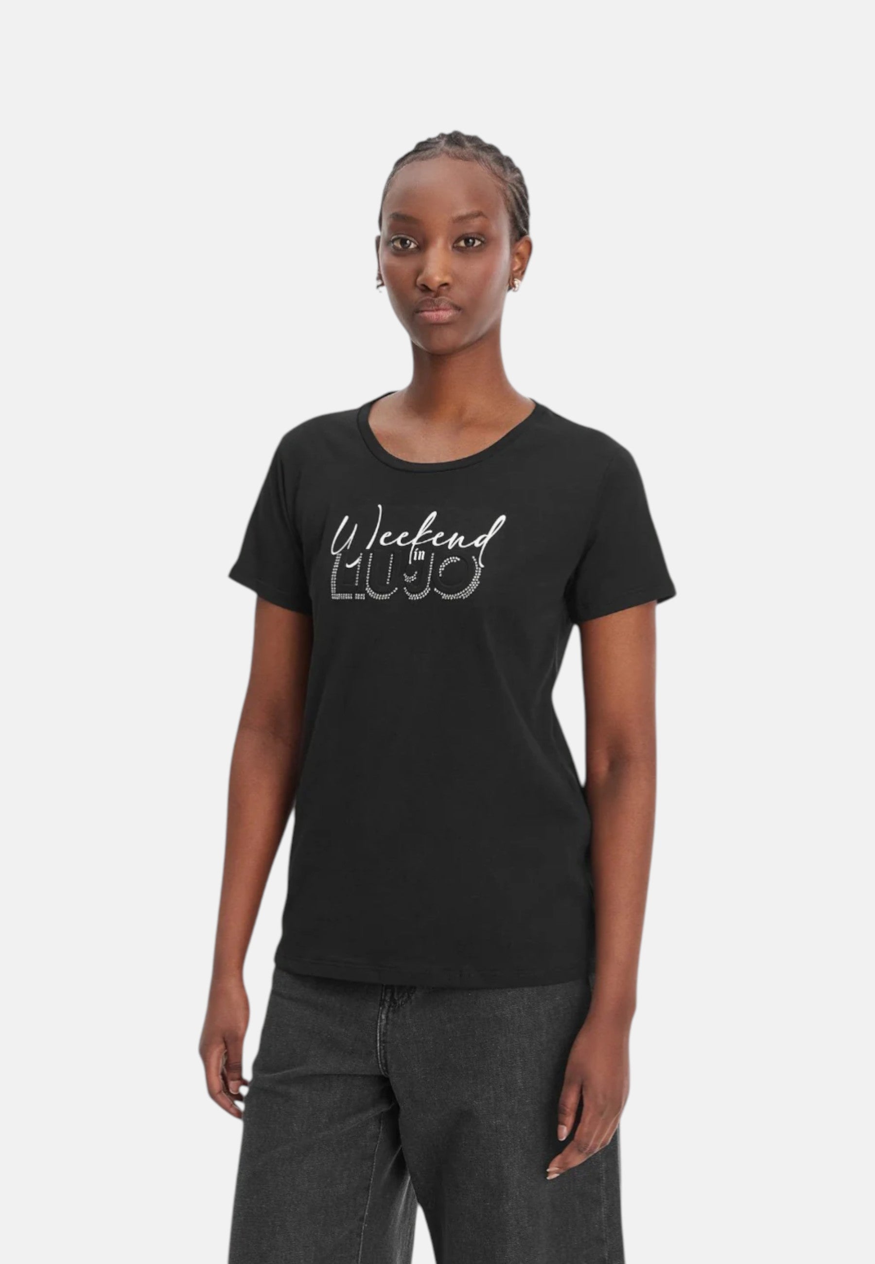 T-Shirt Manica Corta Donna Liu Jo Weekend Eco Line TA6252JS923