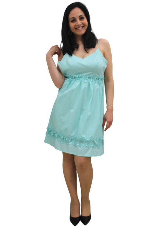 Vestito Corto Donna White Wise   WW28222